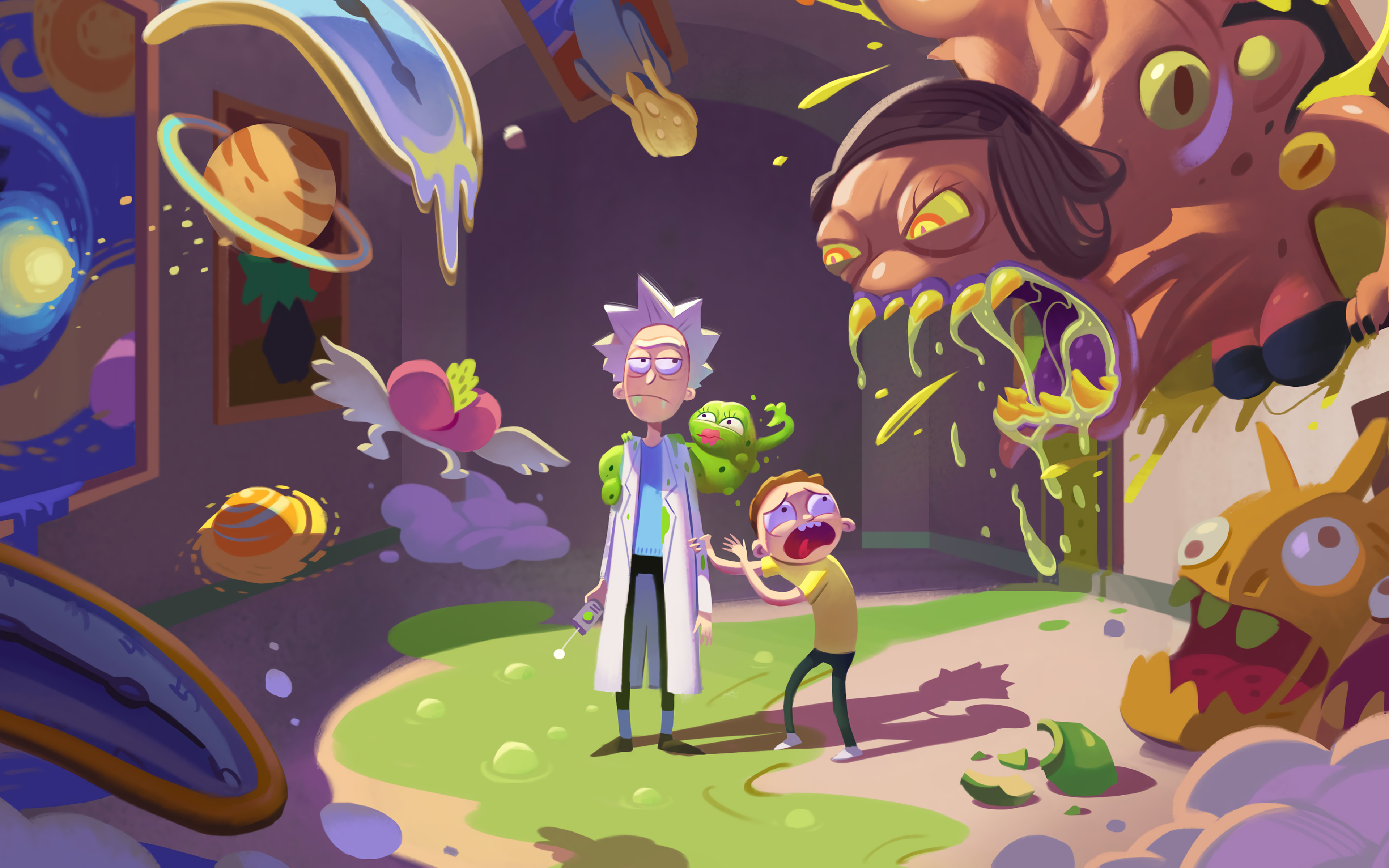 Rick And Morty Wallpaper 4k - HD Wallpaper 