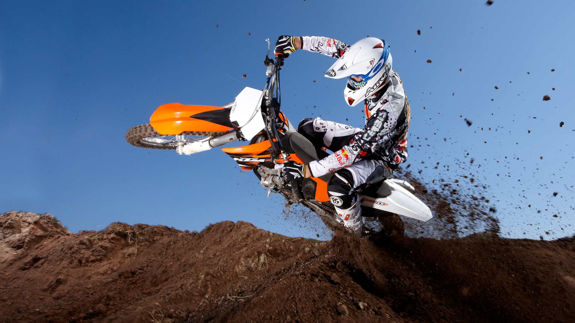 Ktm Wallpaper Dirt Bike - HD Wallpaper 