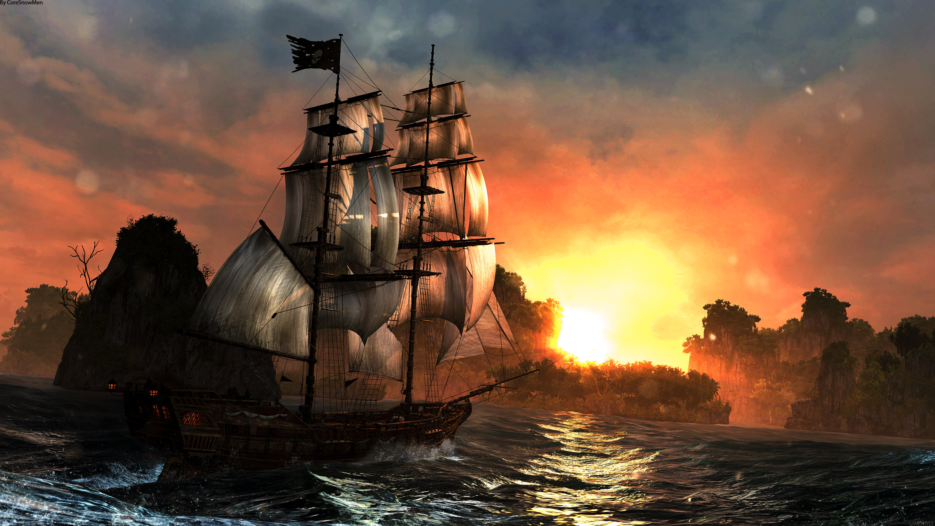 Free Assassin S Creed - Assassin's Creed Black Flag Mobile - HD Wallpaper 