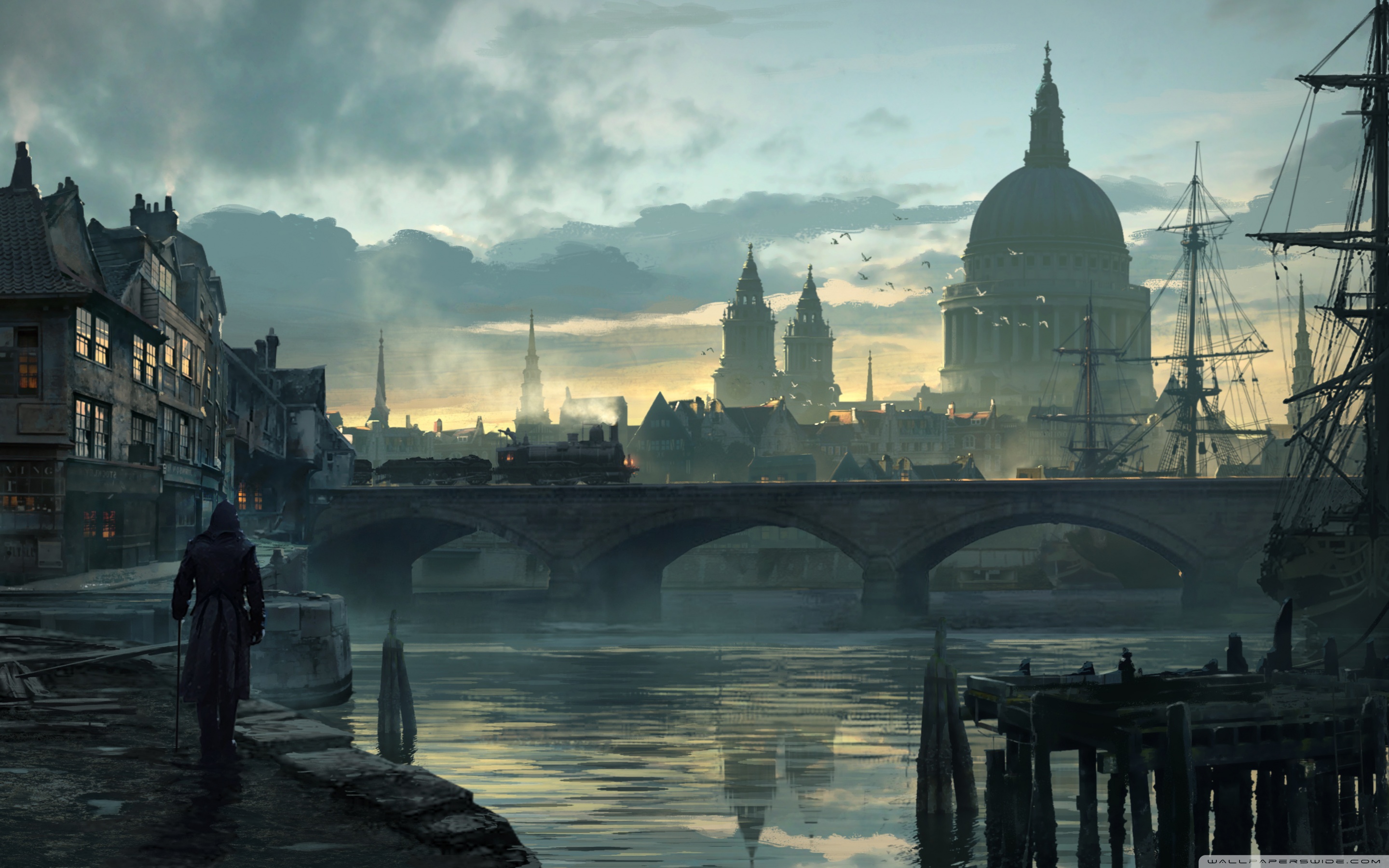 Assassin S Creed - St Paul's Cathedral Victorian Era - HD Wallpaper 