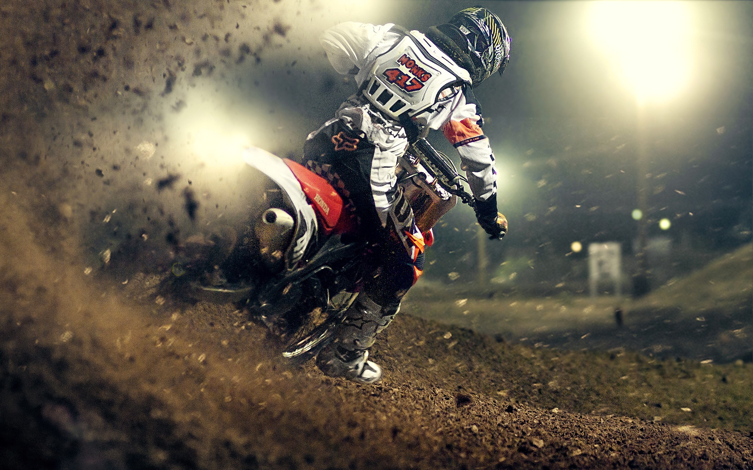Motocross Wallpaper Hd Wide - Motocros Hd - HD Wallpaper 