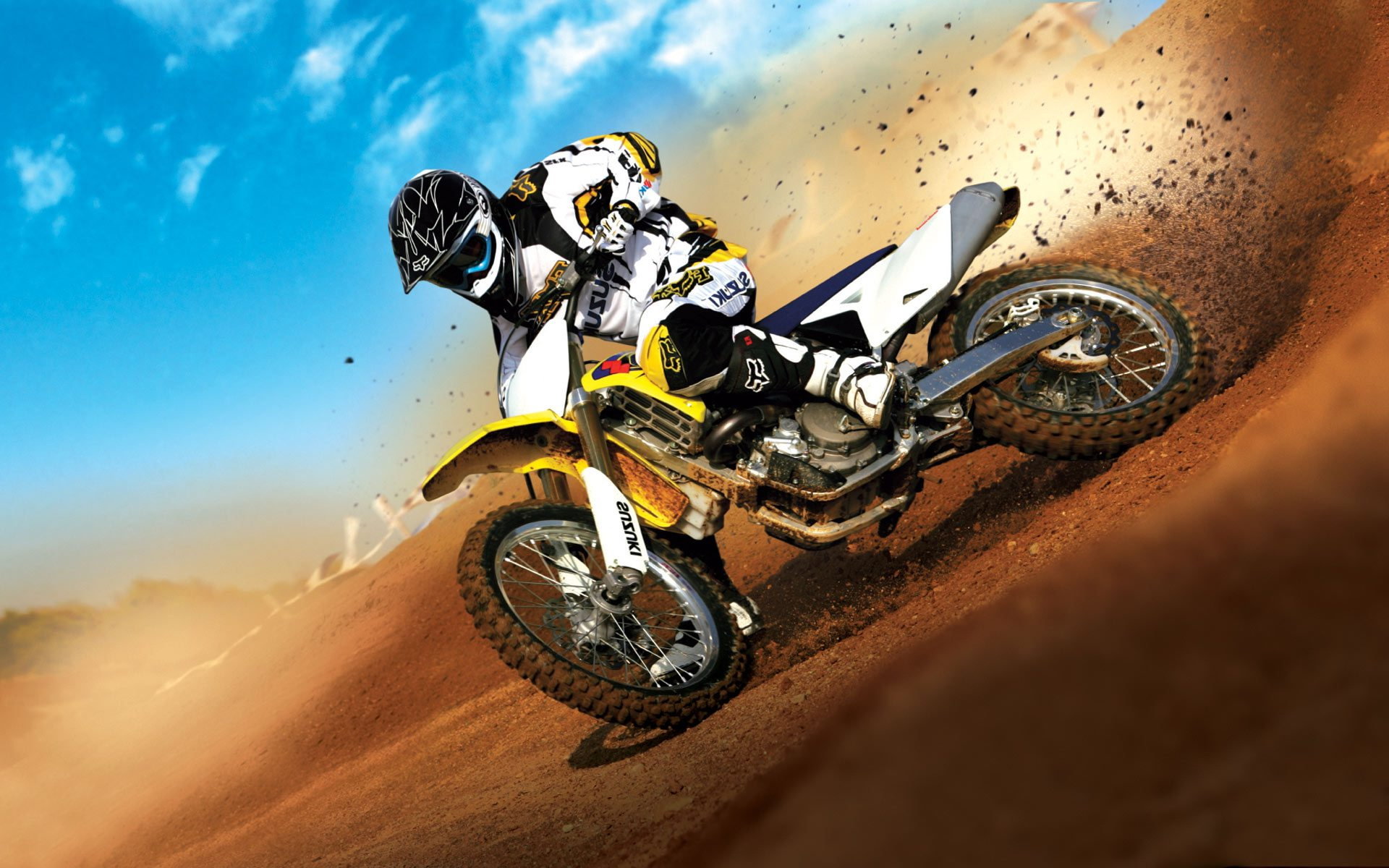 Dirt Bike Racing Posters - HD Wallpaper 
