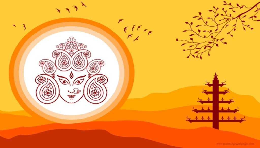 Nice Maa Durga Ultra Hd 4k Wallpapers - Illustration - HD Wallpaper 