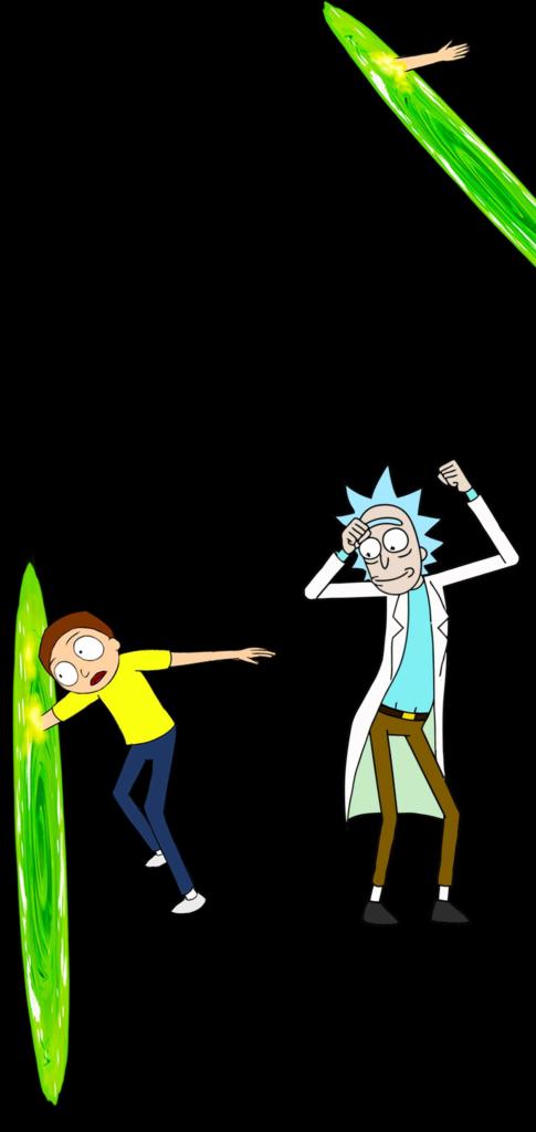 Rick And Morty Galaxy S10 - HD Wallpaper 