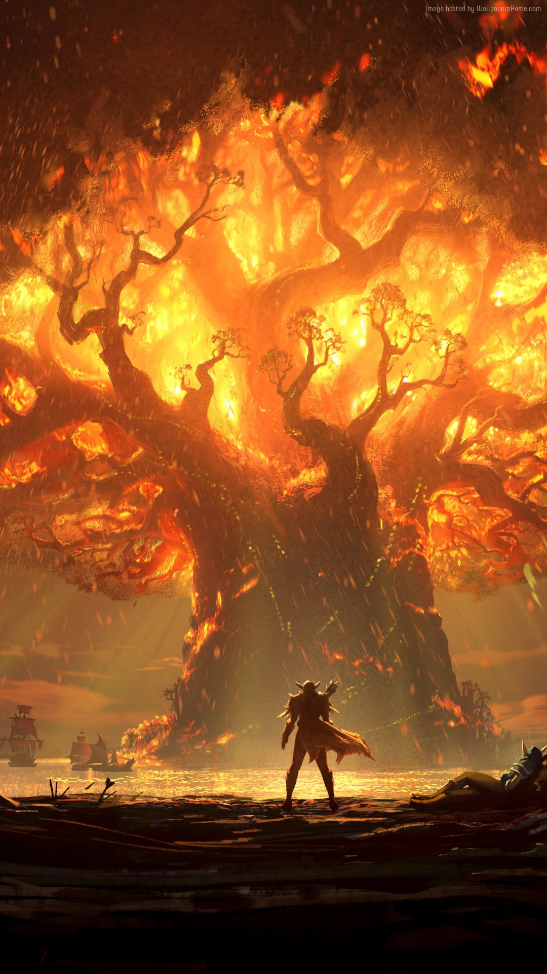 World Of Warcraft Wallpaper Iphone X - HD Wallpaper 