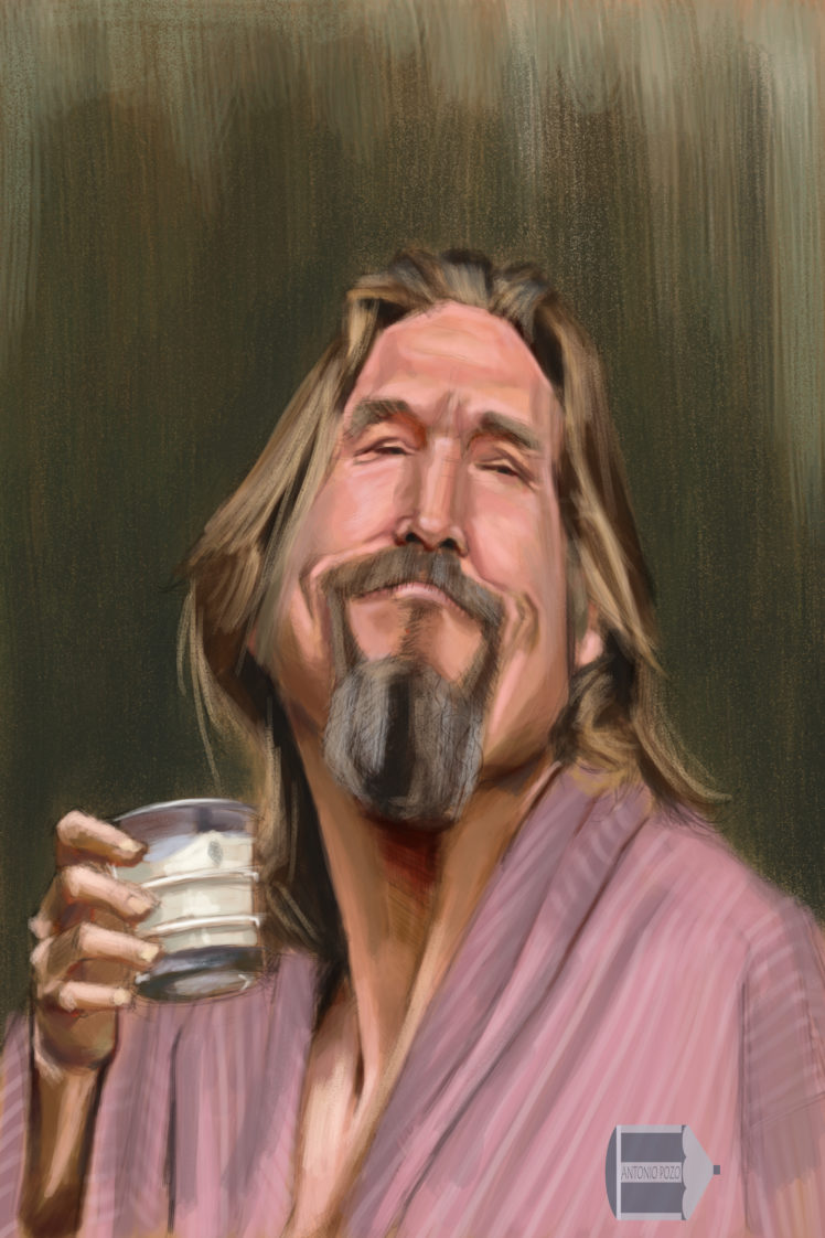 Long Hair Men Caricature - HD Wallpaper 