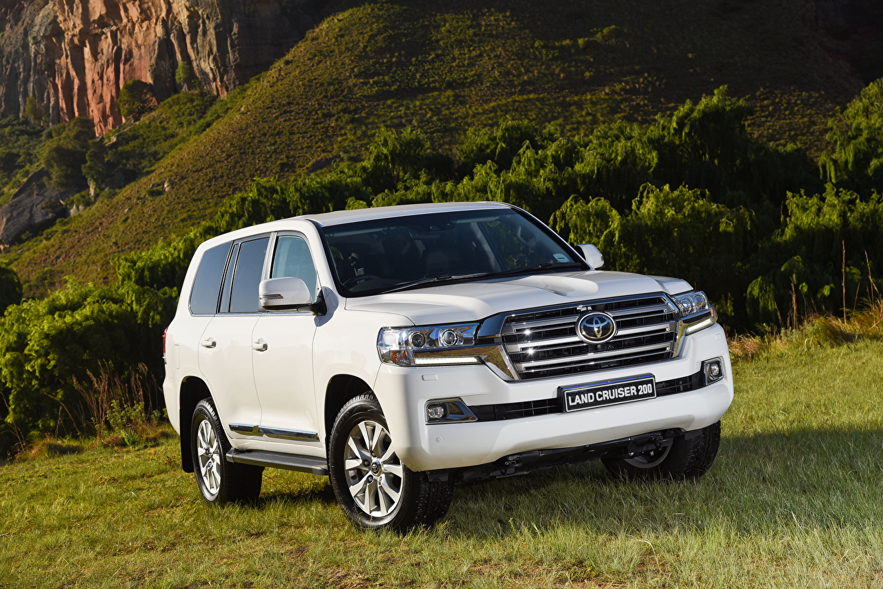 Toyota Land Cruiser White - HD Wallpaper 