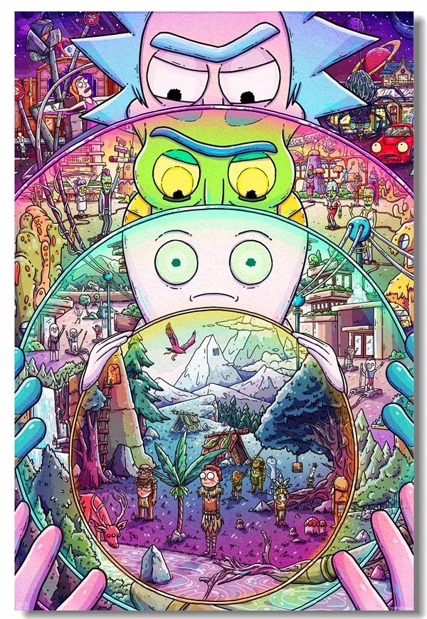 Best Rick And Morty Posters 600x869 Wallpaper