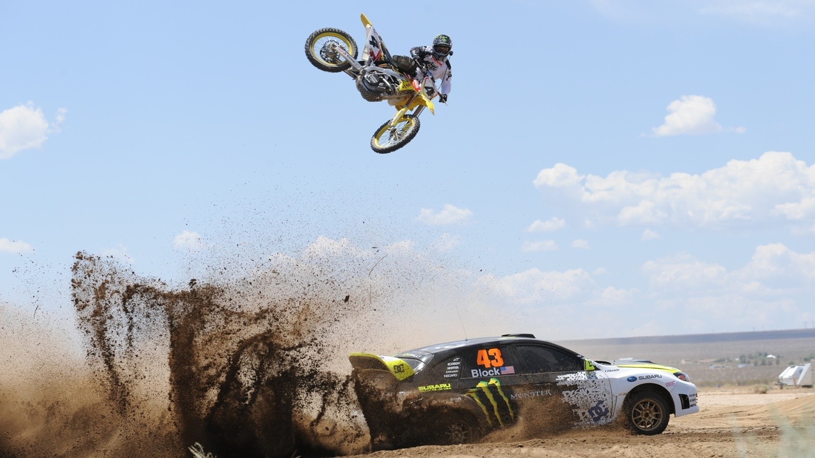 Subaru Motocross Offroad Car Wallpapers Hd Desktop - Hd Motocross - HD Wallpaper 