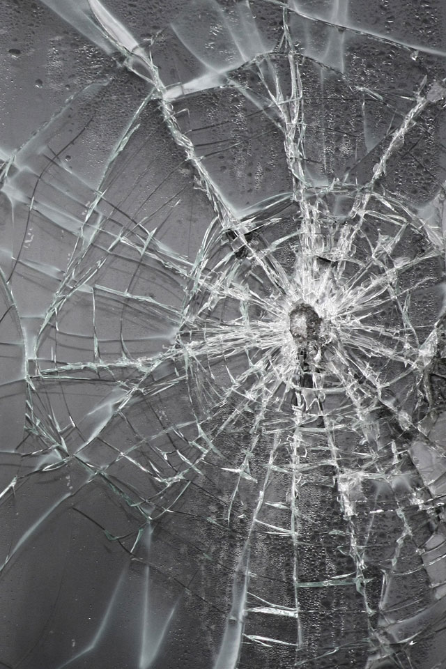 Broken Screen Wallpaper - Broken Glass Texture Free - HD Wallpaper 