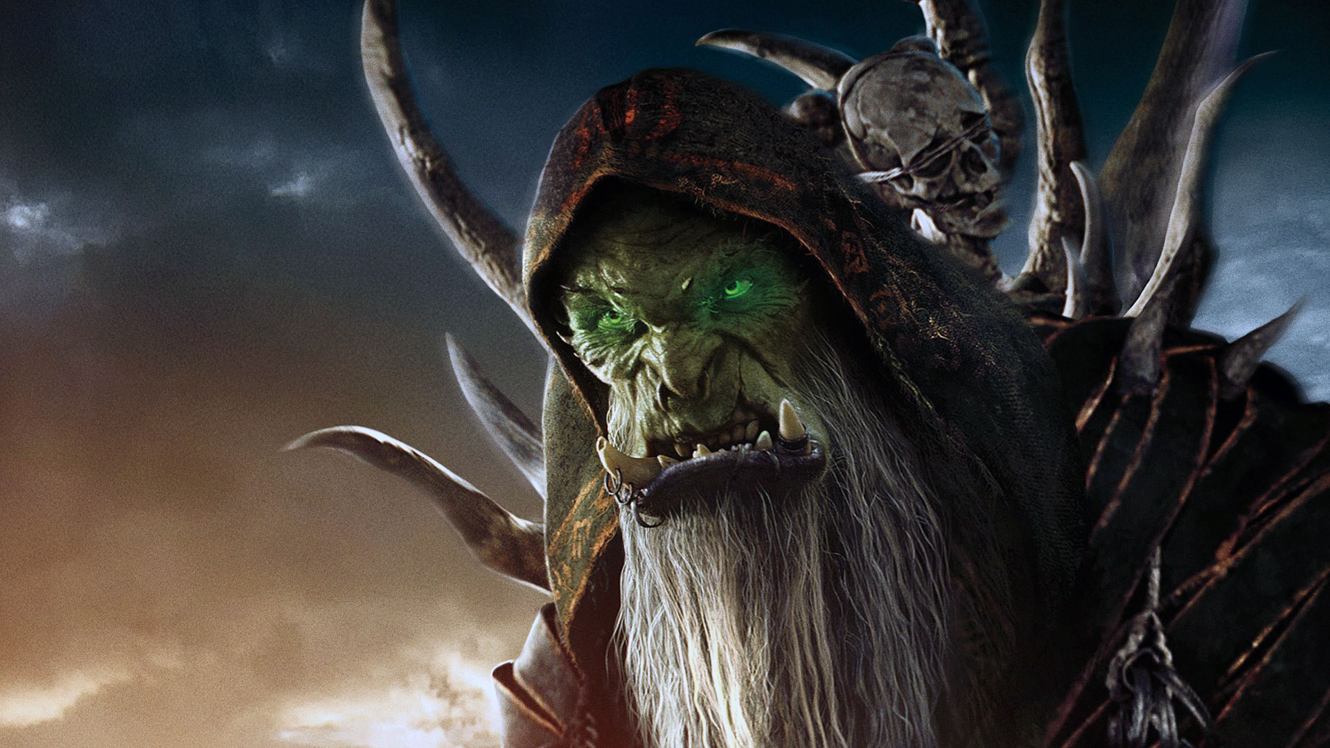 Warcraft 2016 Gul Dan - HD Wallpaper 