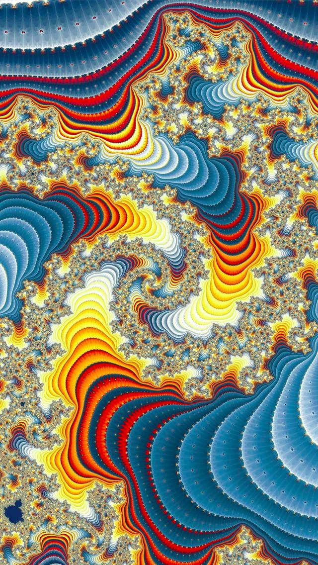 Psychedelic Art Wallpaper Phone - HD Wallpaper 