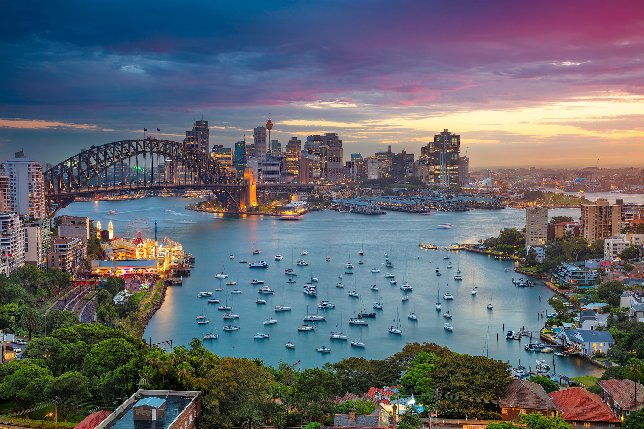 Sydney Harbour - HD Wallpaper 