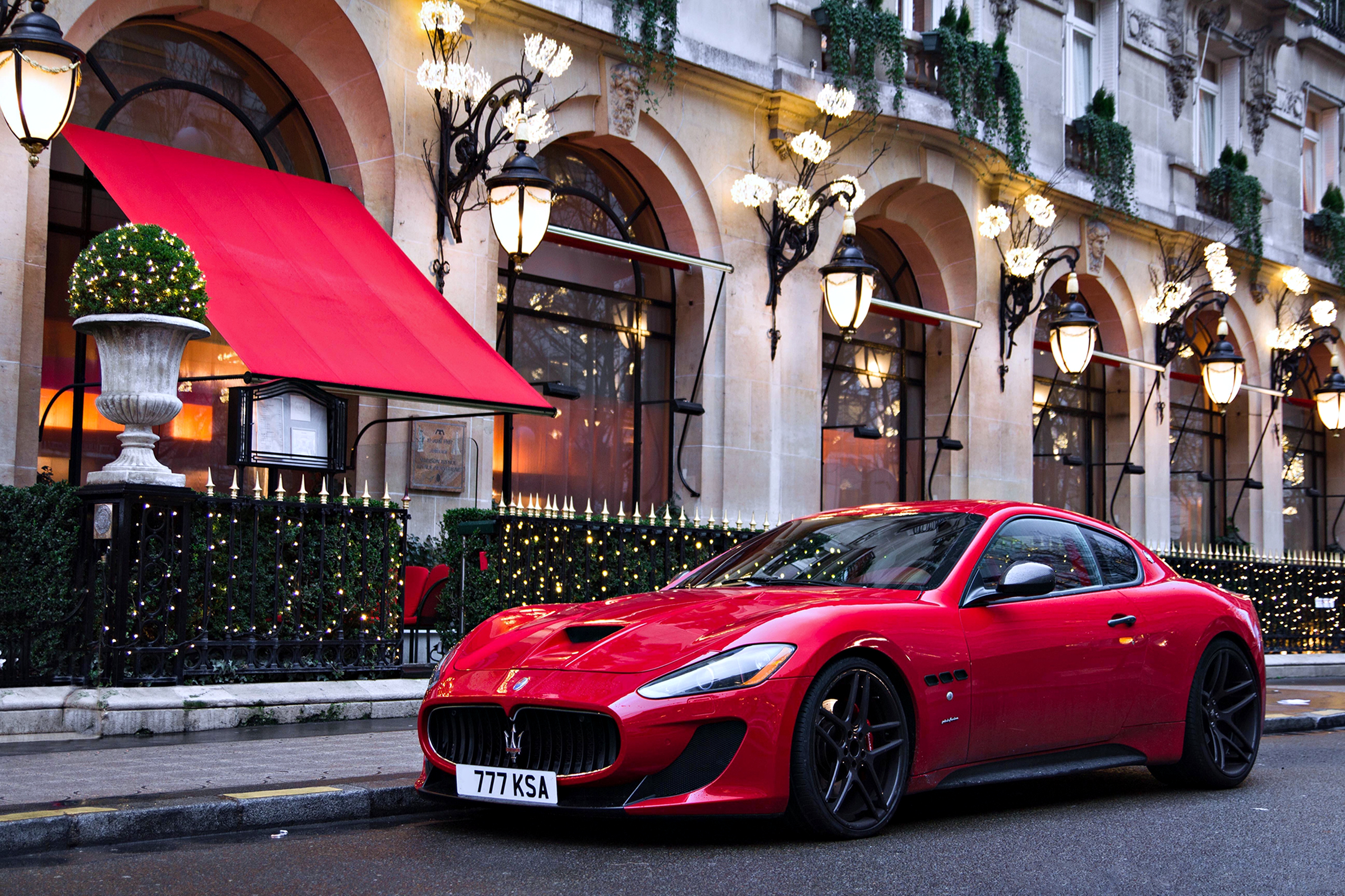 Maserati Granturismo Sport Red - HD Wallpaper 