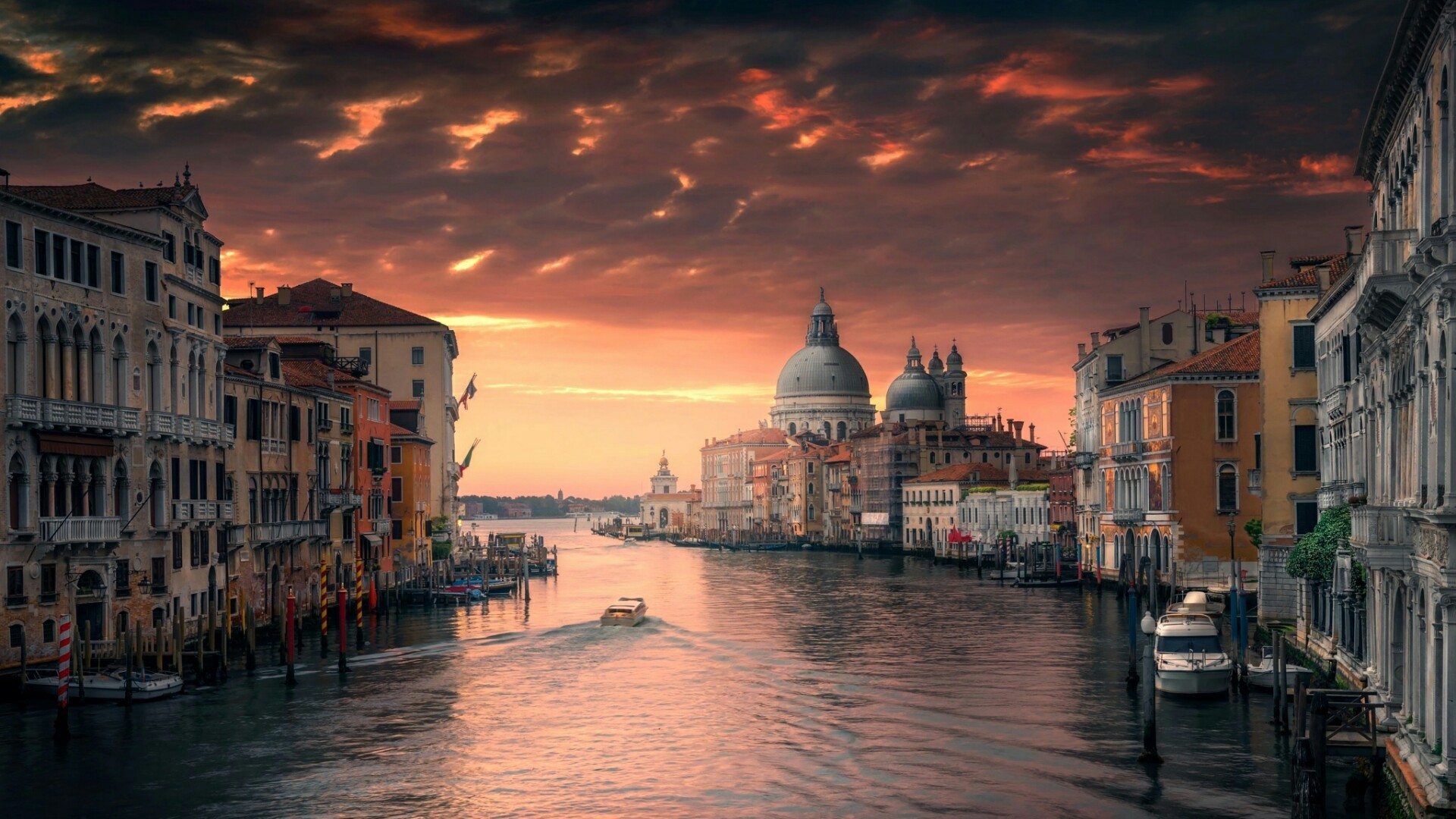 1920x1080, Venice Italy Wallpaper - Grand Canal - HD Wallpaper 