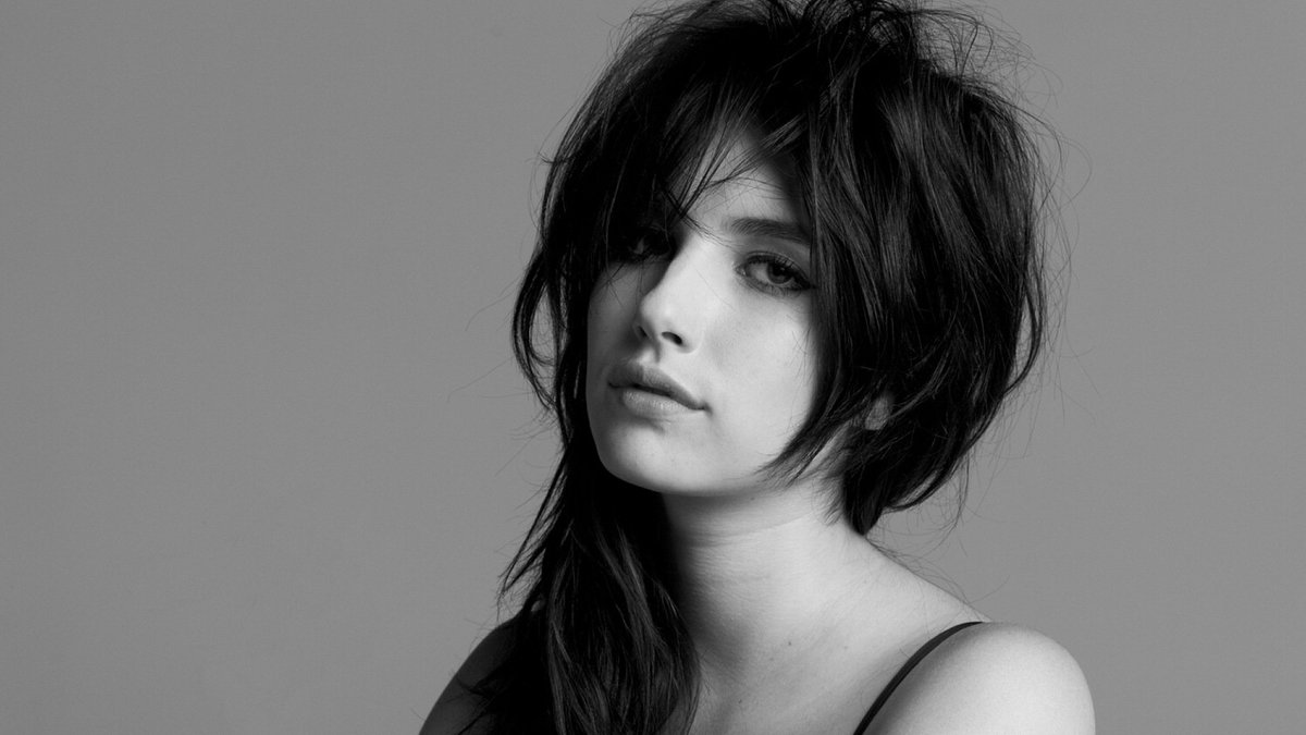 Black In White Girl - HD Wallpaper 