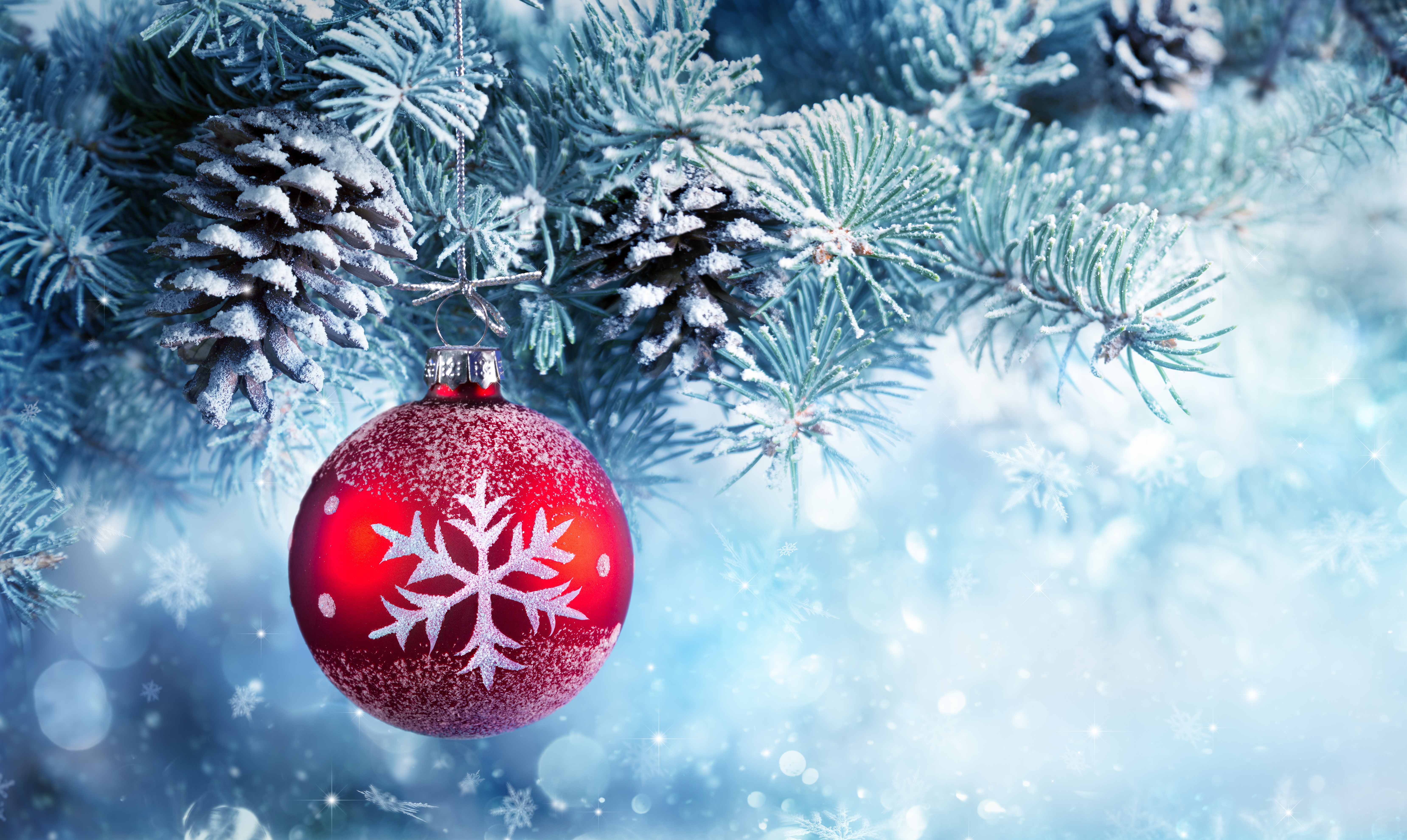 Christmas Ball - HD Wallpaper 