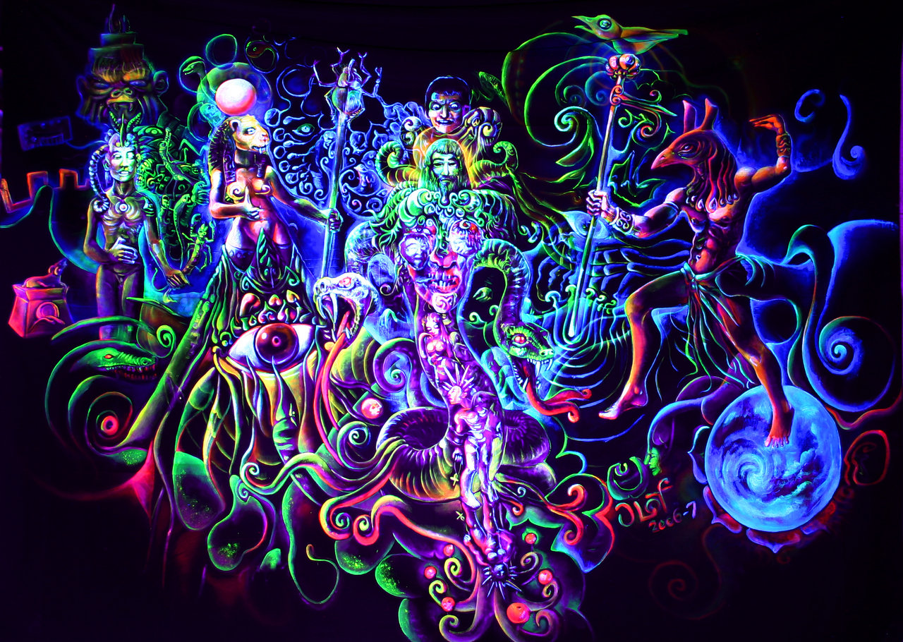 Trippy Wallpapers, Psychedelic Background Hd Collection - Babalos Snow Crystal 185 Bpm - HD Wallpaper 