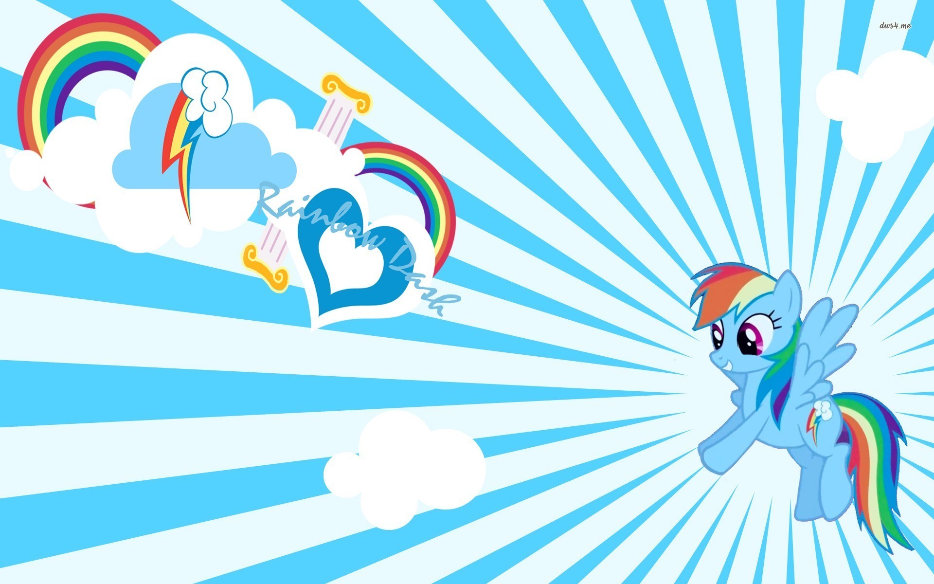 Design Wallpaper Little Pony - HD Wallpaper 