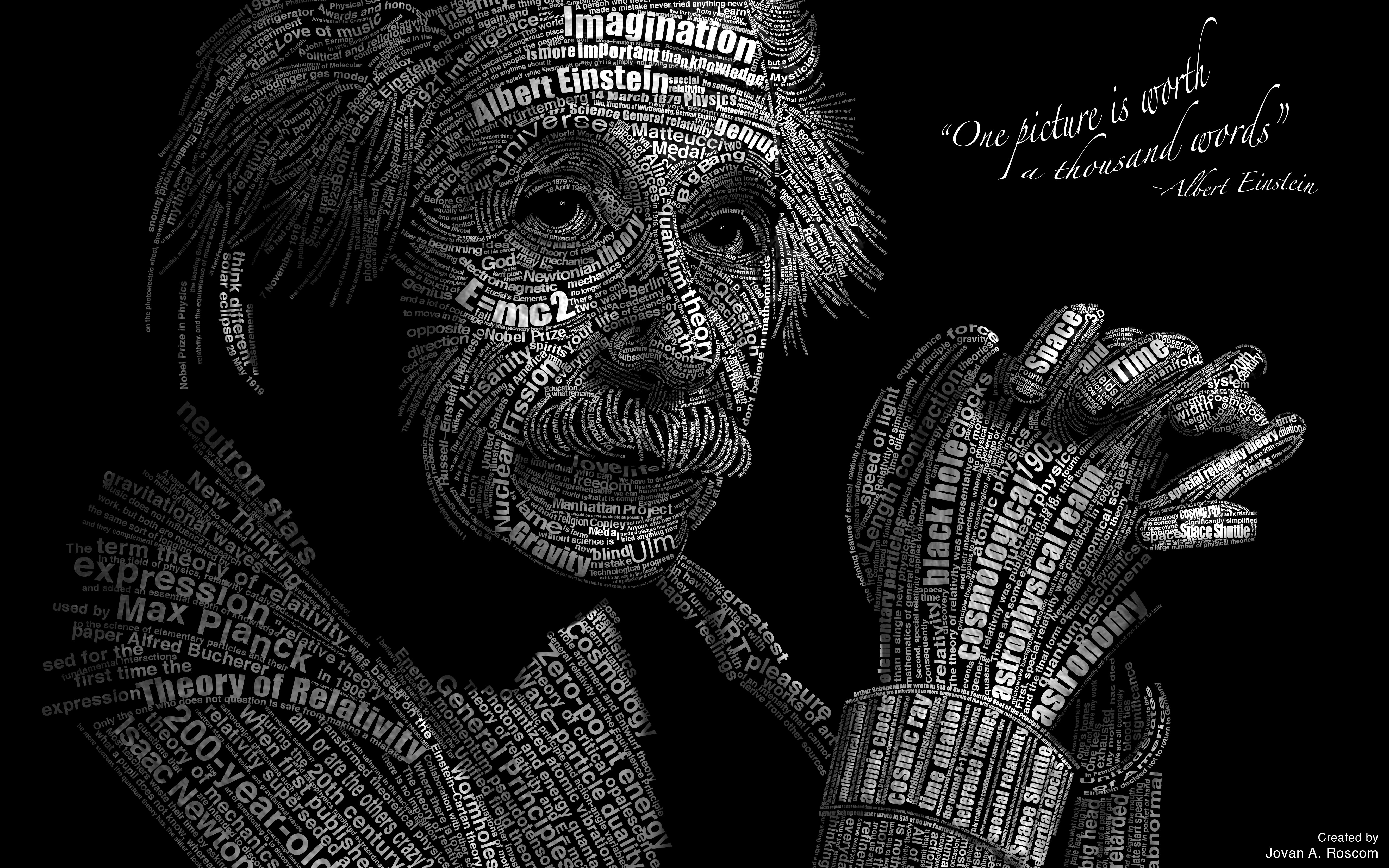 Albert Einstein Wallpaper Hd - 5333x3333 Wallpaper 