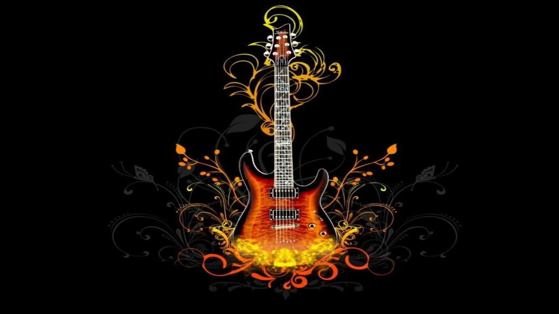 1920x1080, Music Rock Wallpapers Desktop - Music Wallpaper Guitar - HD Wallpaper 