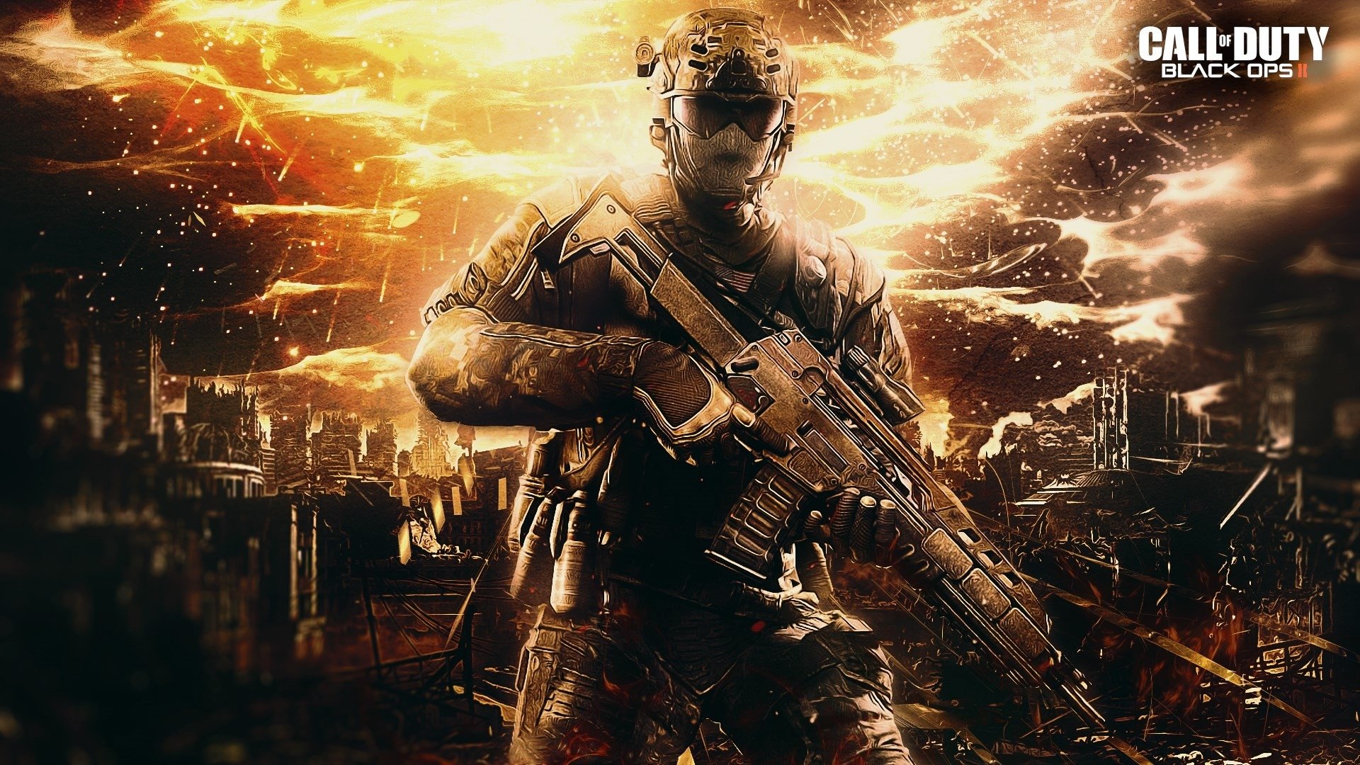 Call Of Duty Background - HD Wallpaper 