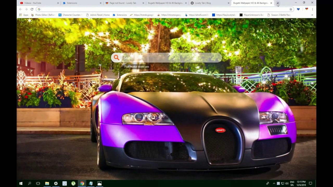 Purple Bugatti Veyron Super Sport - HD Wallpaper 