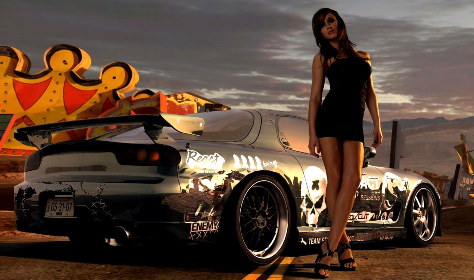 Need For Speed Pc Wallpaper Free Download Hd - Need For Speed Prostreet 2007 - HD Wallpaper 