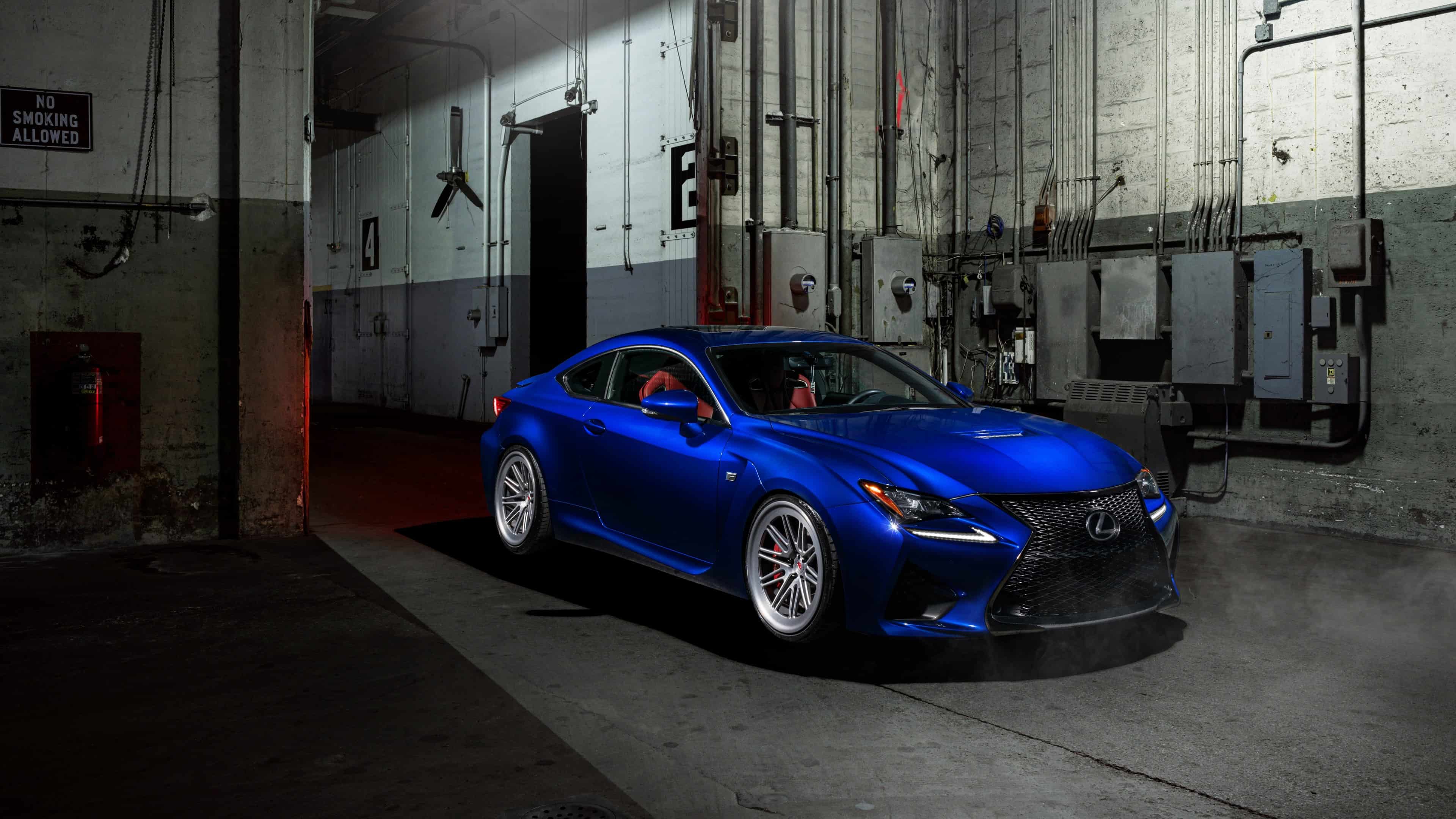 Lexus Rc F Blue Uhd 4k Wallpaper - HD Wallpaper 