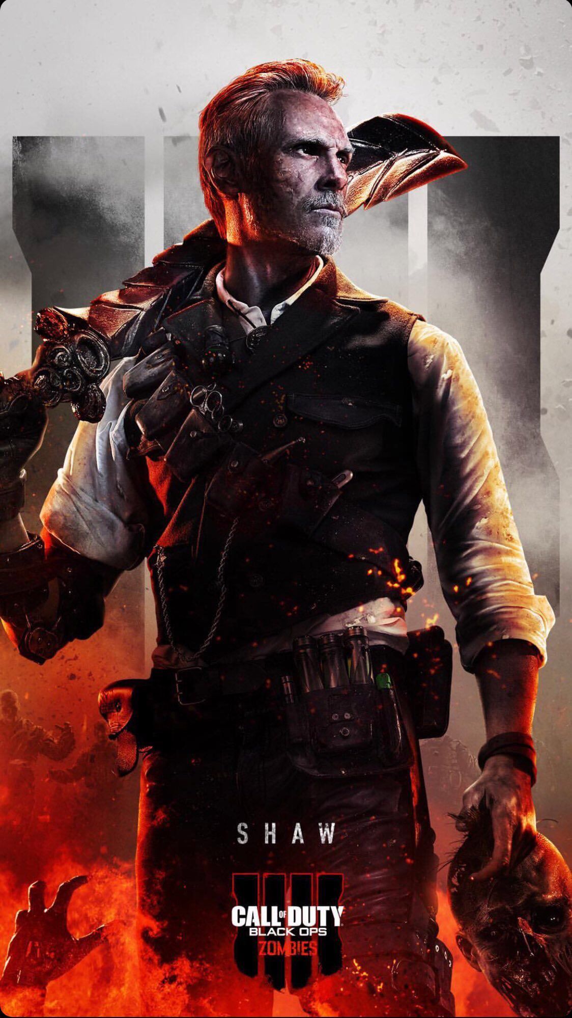 Call Of Duty Black Ops 4 Shaw - HD Wallpaper 