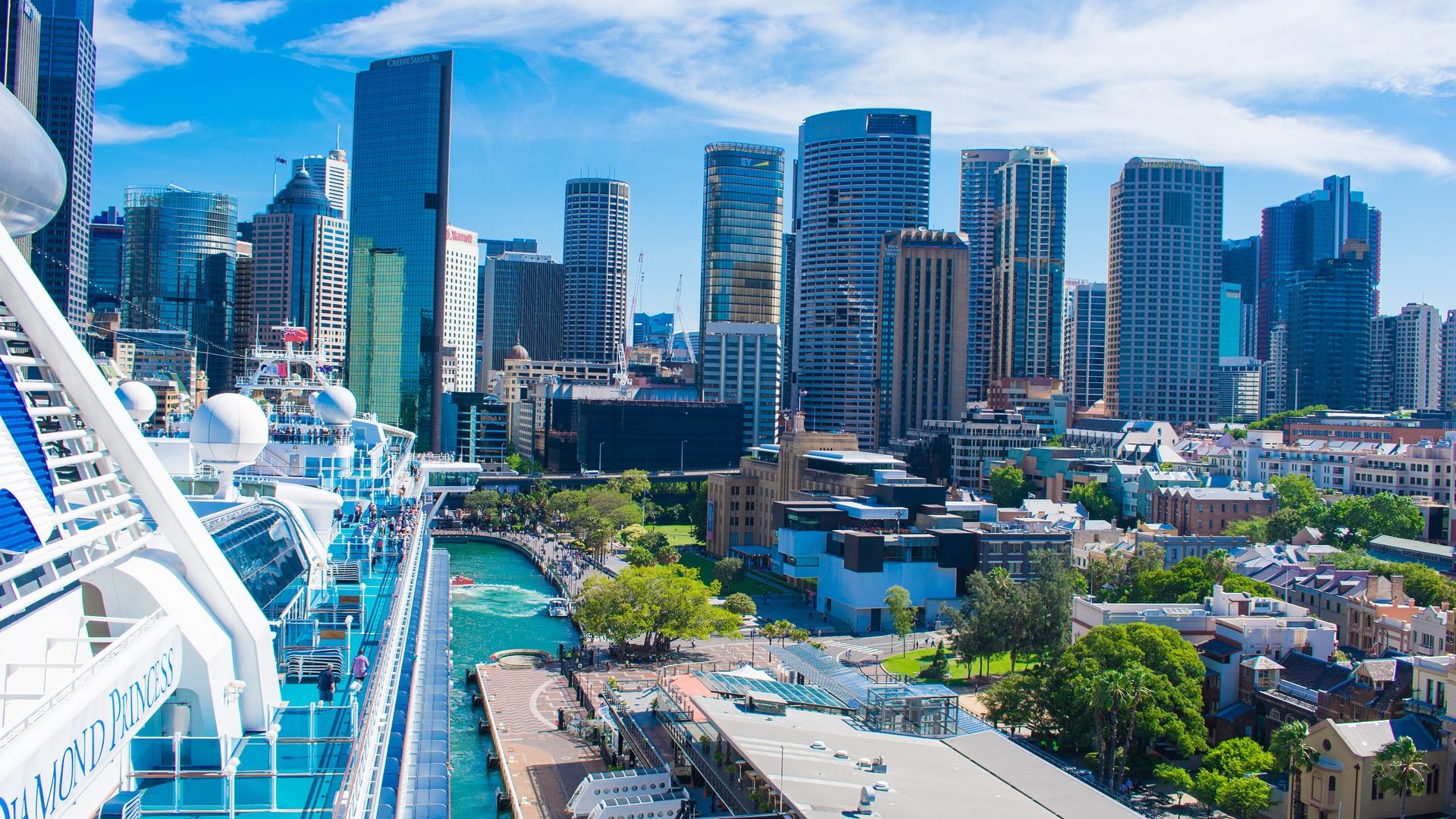 Sydney City Cityscape Wallpaper - Macquarie University - HD Wallpaper 