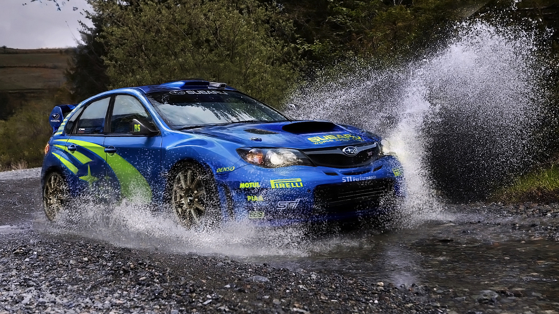 Subaru Wrx Sti 2010 Rally - HD Wallpaper 
