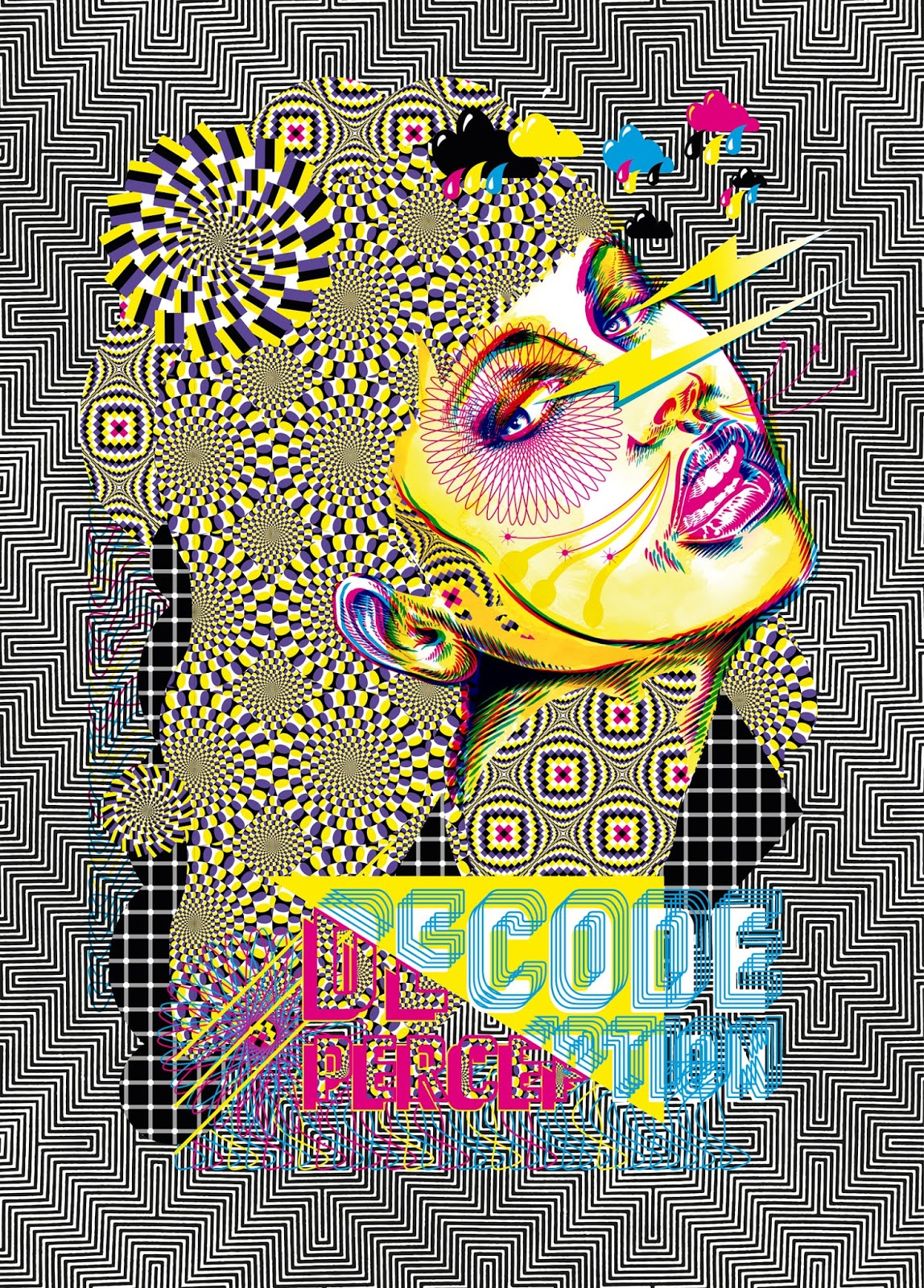 Trippy Wallpaper - Festival Artwork - HD Wallpaper 