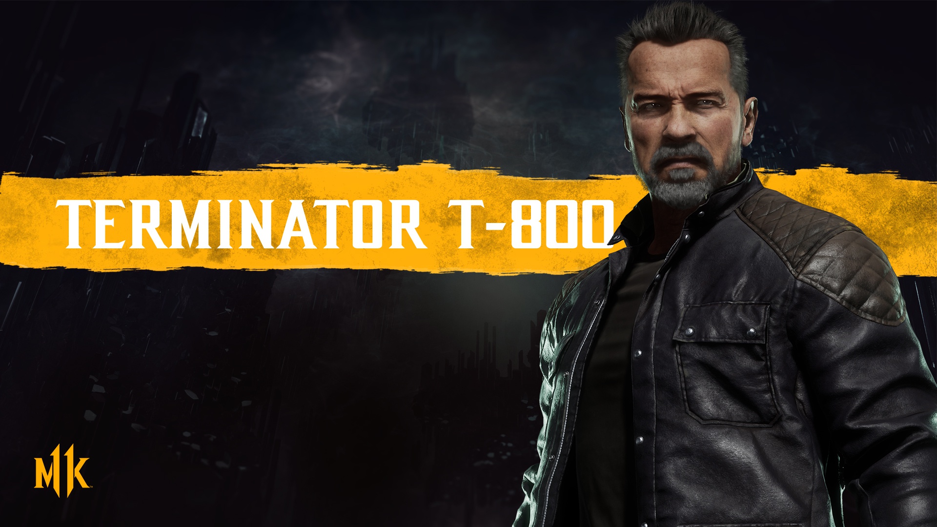 Wallpaper Of Video Game, Arnold Schwarzenegger, Mortal - Mortal Kombat 11 Terminator - HD Wallpaper 