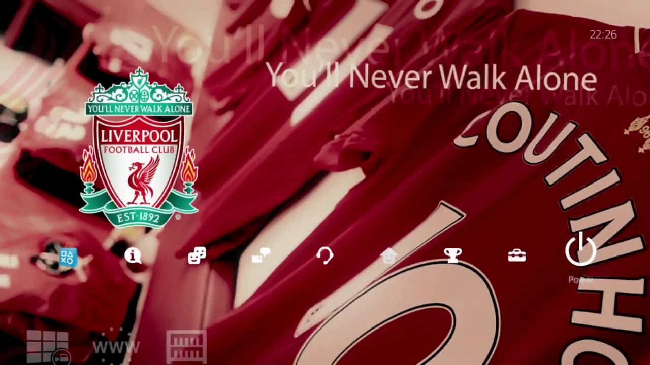 Liverpool Wallpaper Ps4 - Liverpool Fc Ps4 Theme - HD Wallpaper 