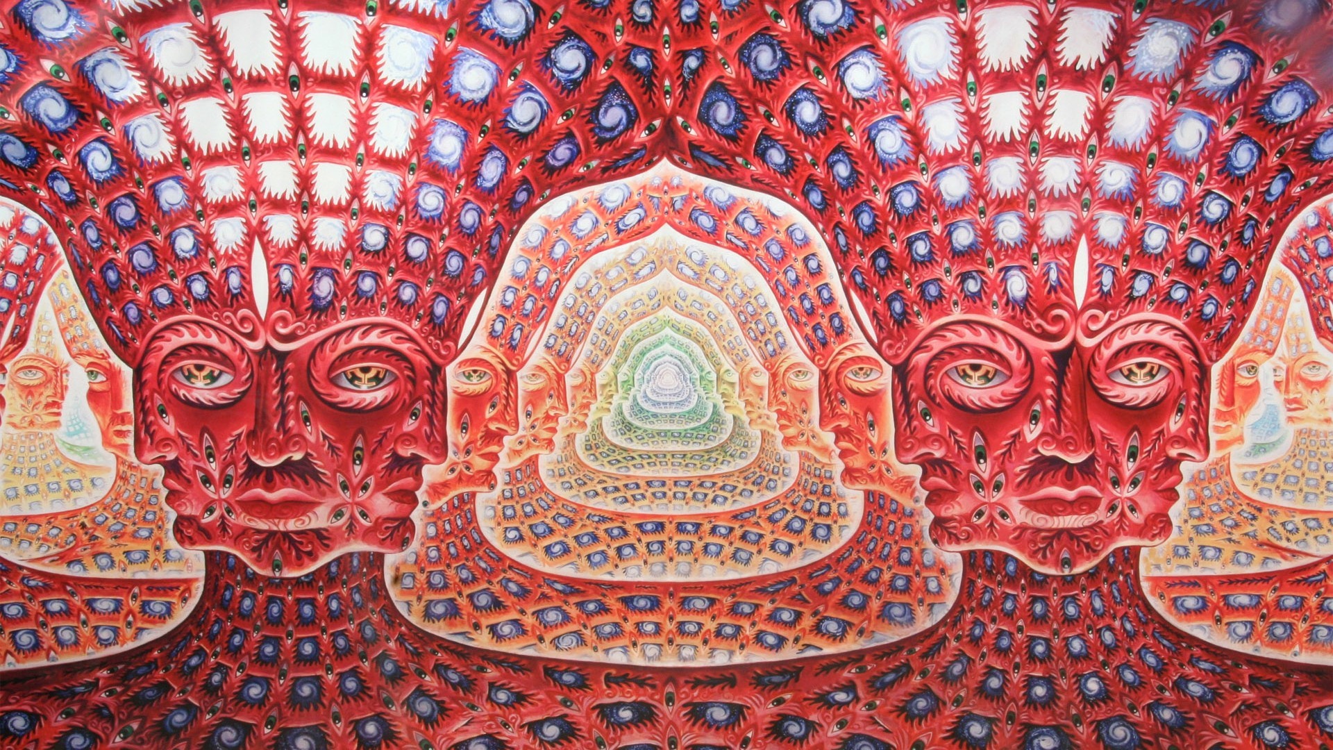 Wallpapers Psychedelic Art - Alex Grey Wallpaper Hd - HD Wallpaper 