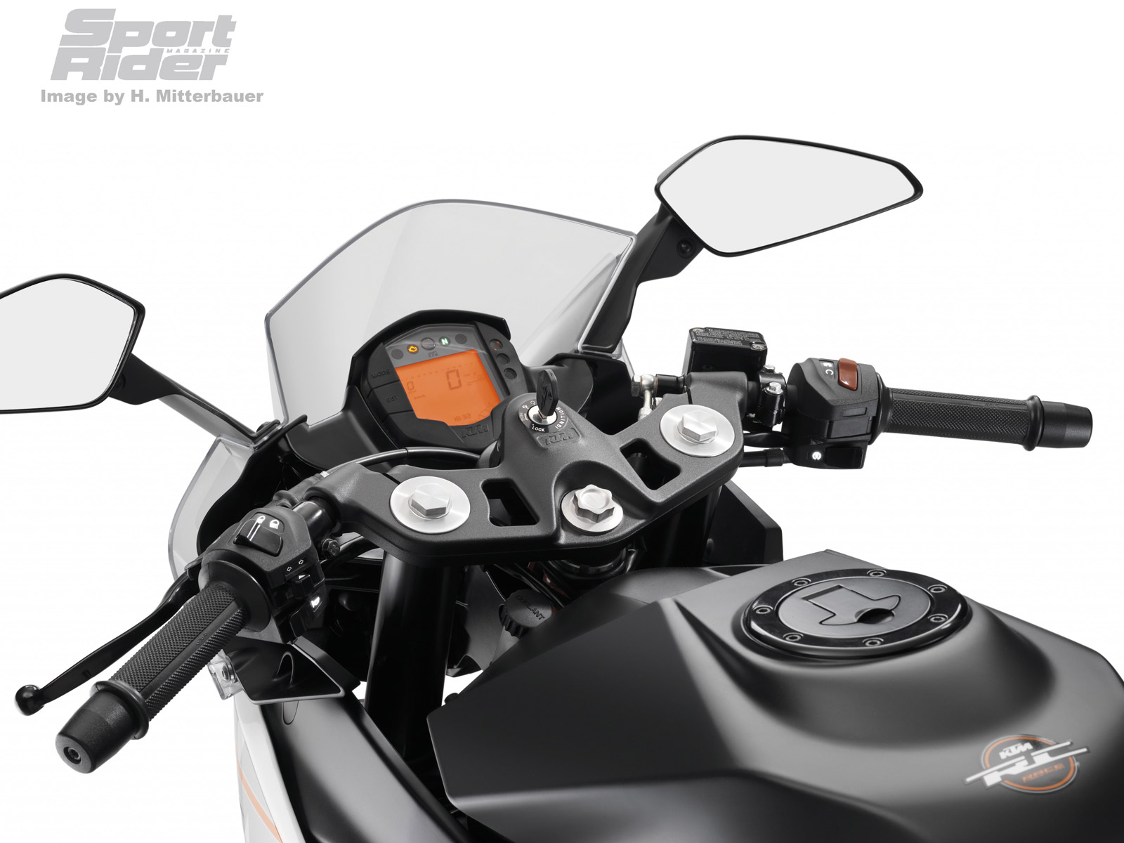 Pulsar Rs 200 Handlebar Modification - HD Wallpaper 