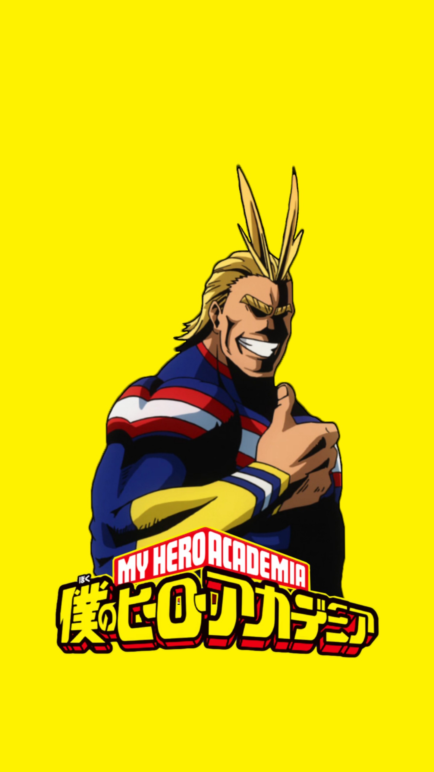 All Might Thumbs Up - HD Wallpaper 