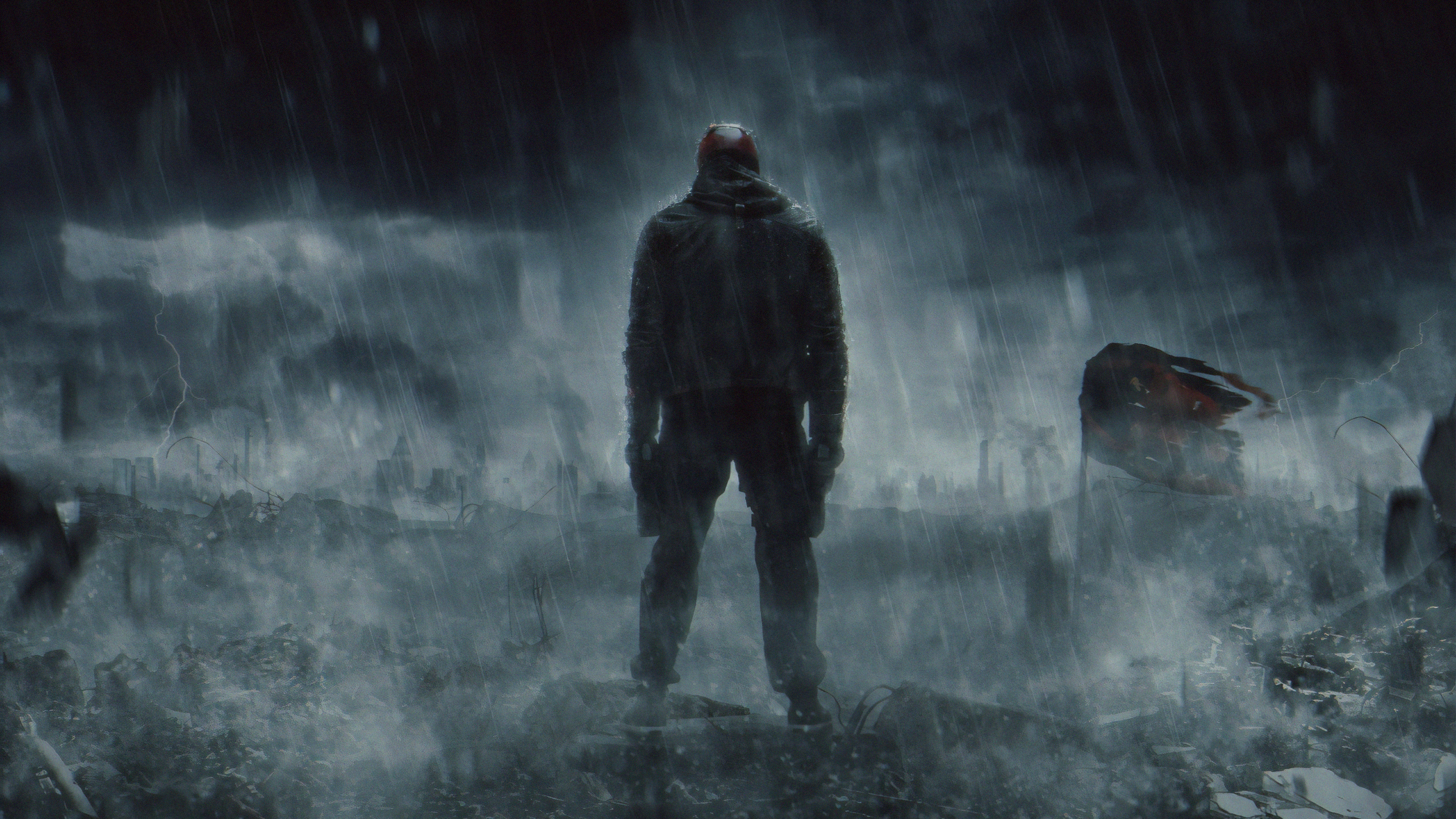 Red Hood The Fallen - HD Wallpaper 