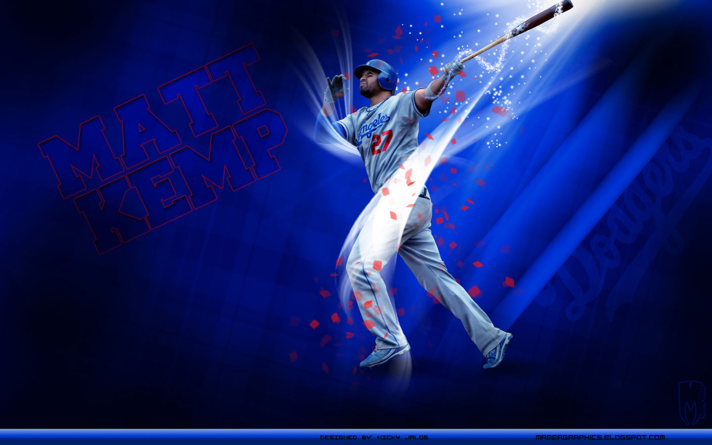 Matt Kemp Los Angeles Dodgers Wallpaper Full Hd Pictures - La Dodgers Wallpaper Hd - HD Wallpaper 