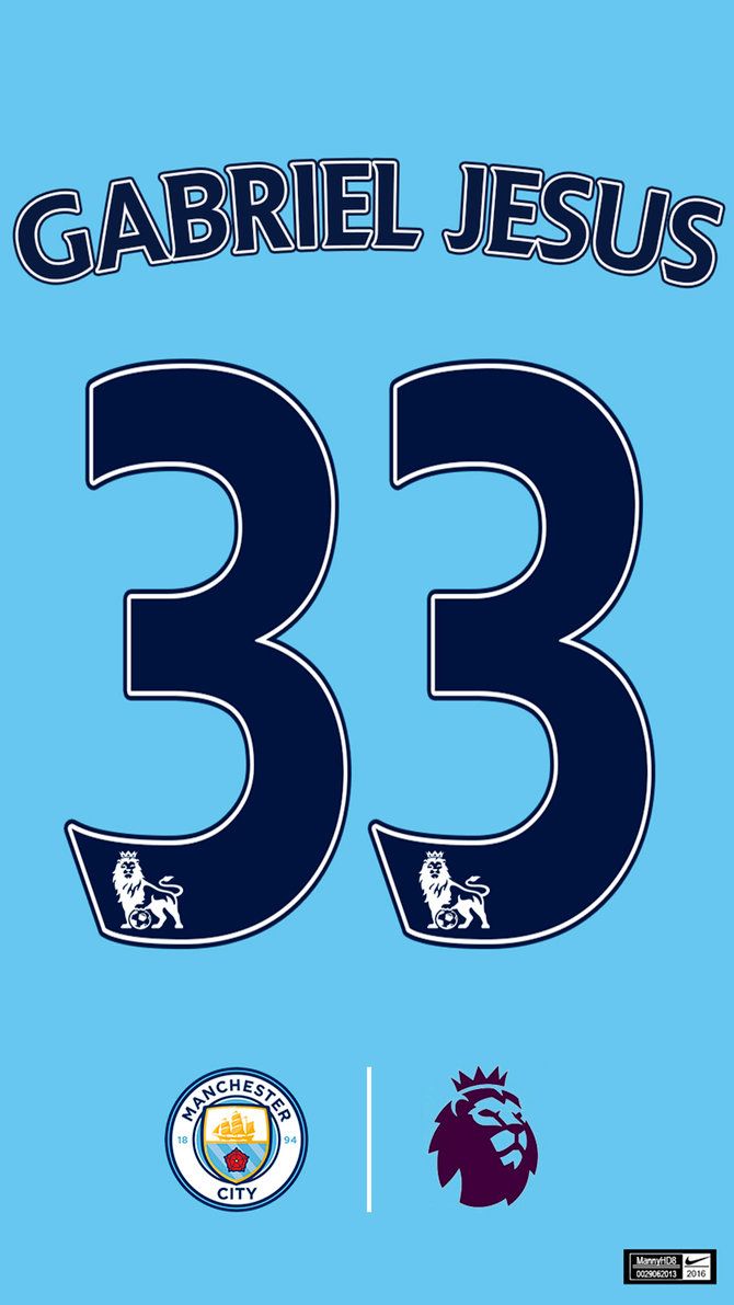 Manchester City Gabriel Jesus - HD Wallpaper 