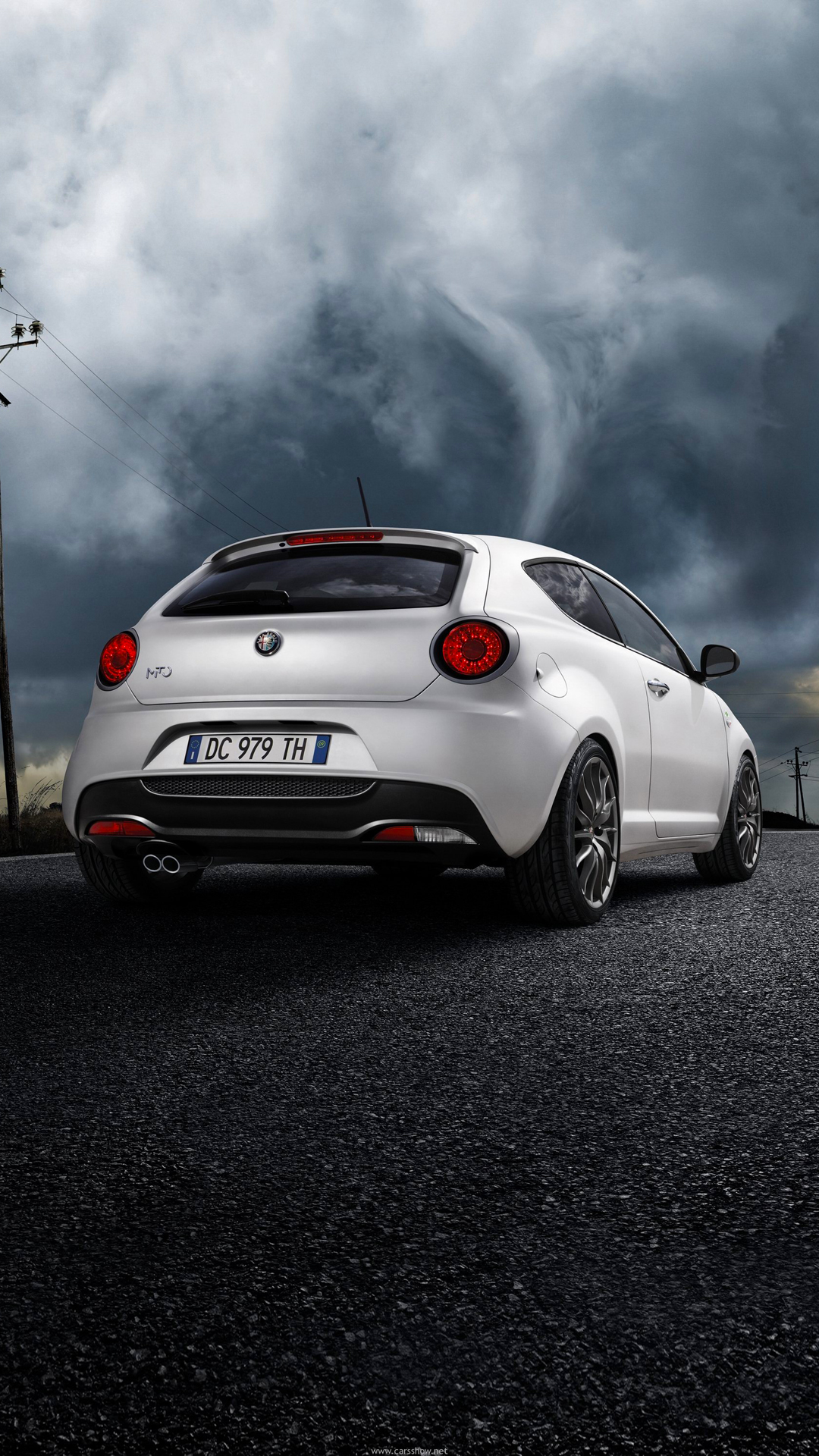 2010 Alfa Romeo Mito - Alfa Romeo Mito Wallpaper Phone - HD Wallpaper 