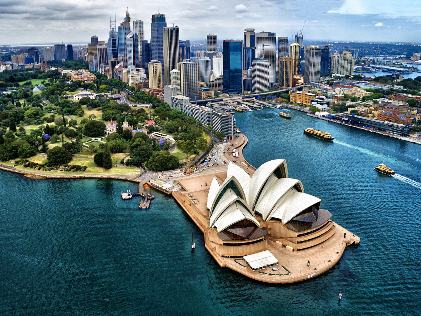Australia Opera House Hd - HD Wallpaper 