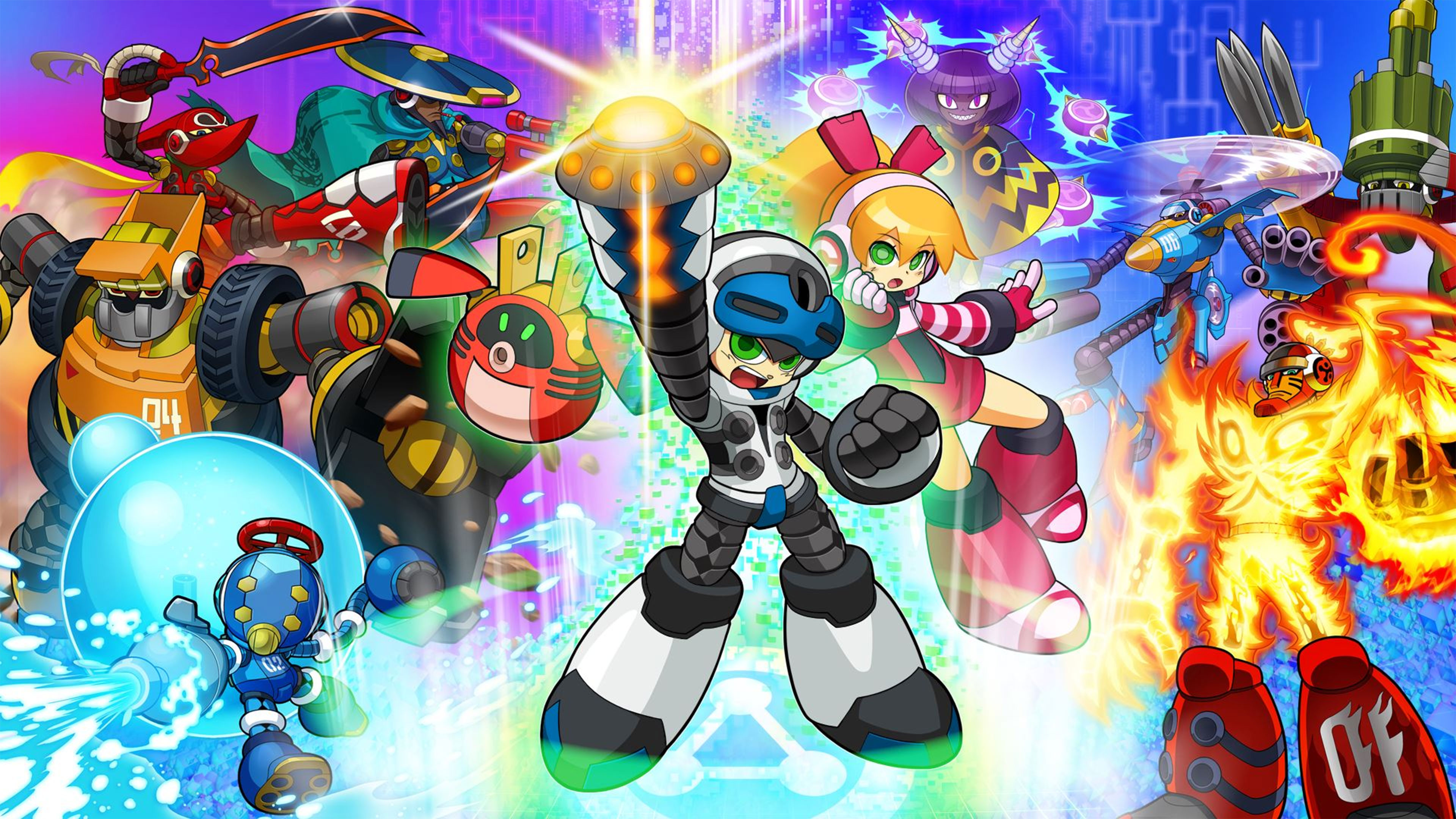Mighty No 9 - HD Wallpaper 