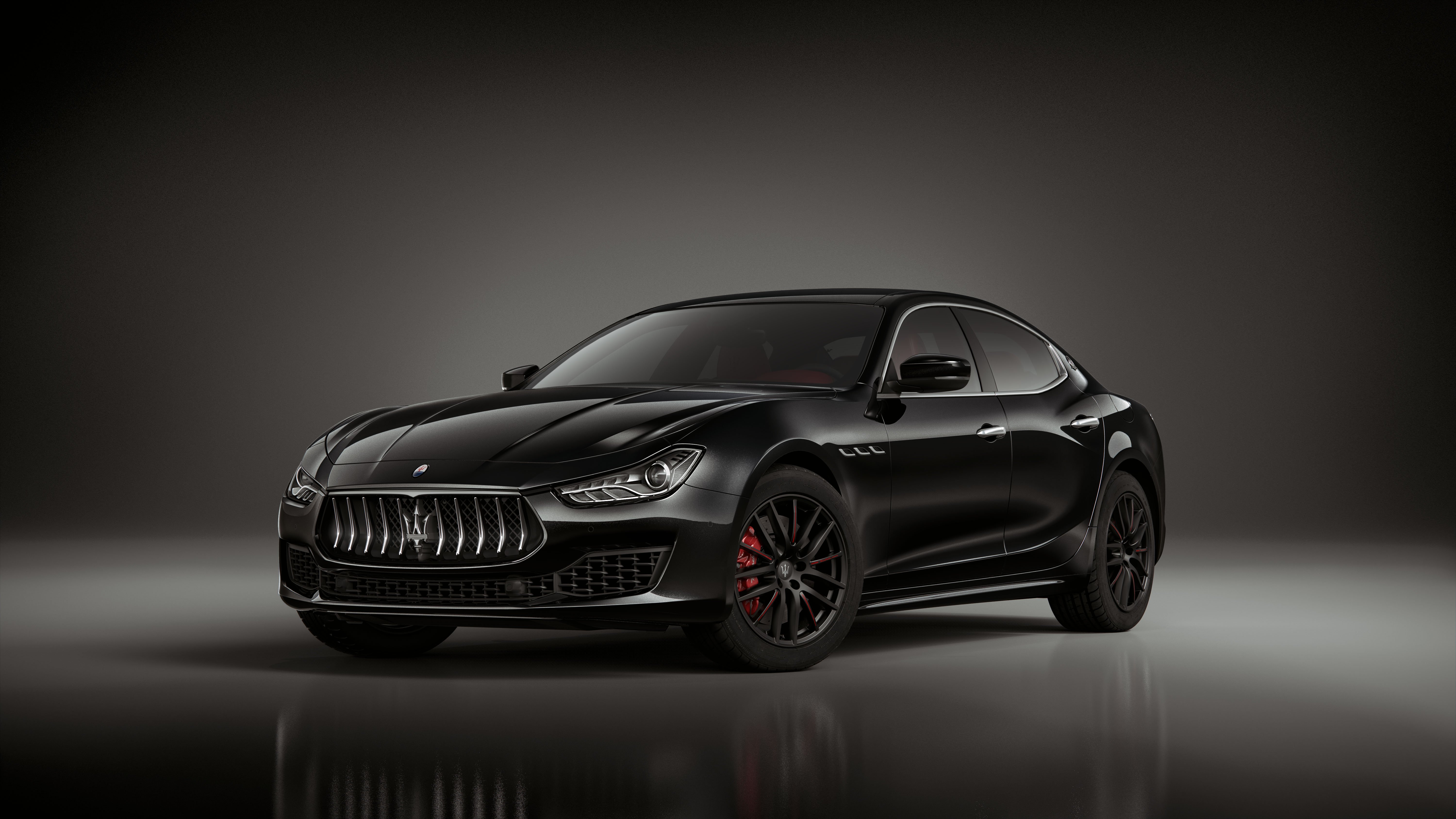 2019 Maserati Ghibli Black - HD Wallpaper 