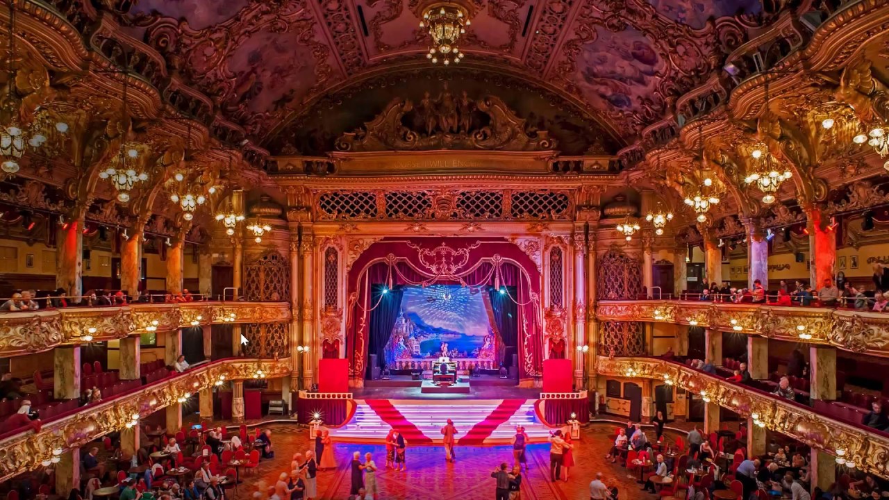 Blackpool Ballroom Tower Roof - HD Wallpaper 