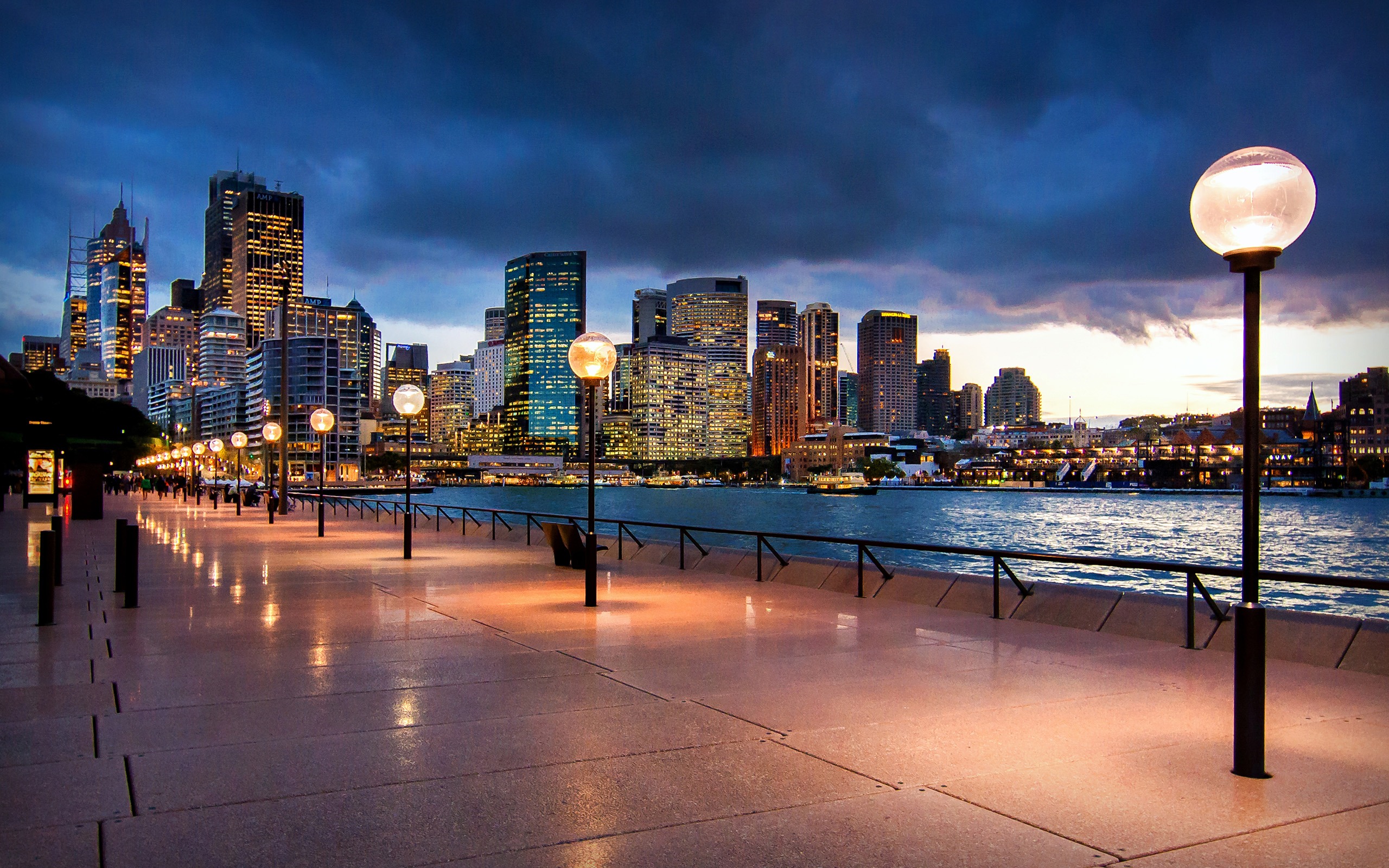 Sydney City Background - HD Wallpaper 