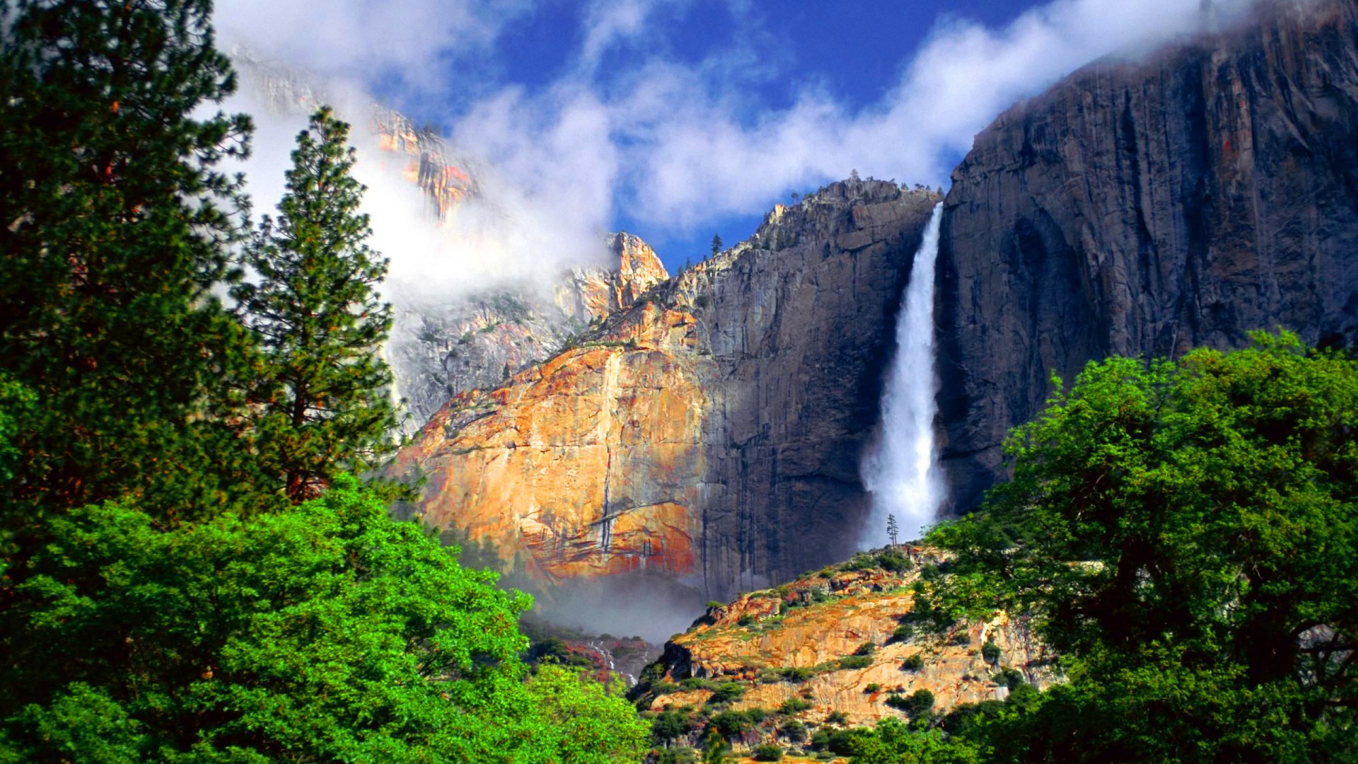 Yosemite National Park, Yosemite Falls - HD Wallpaper 