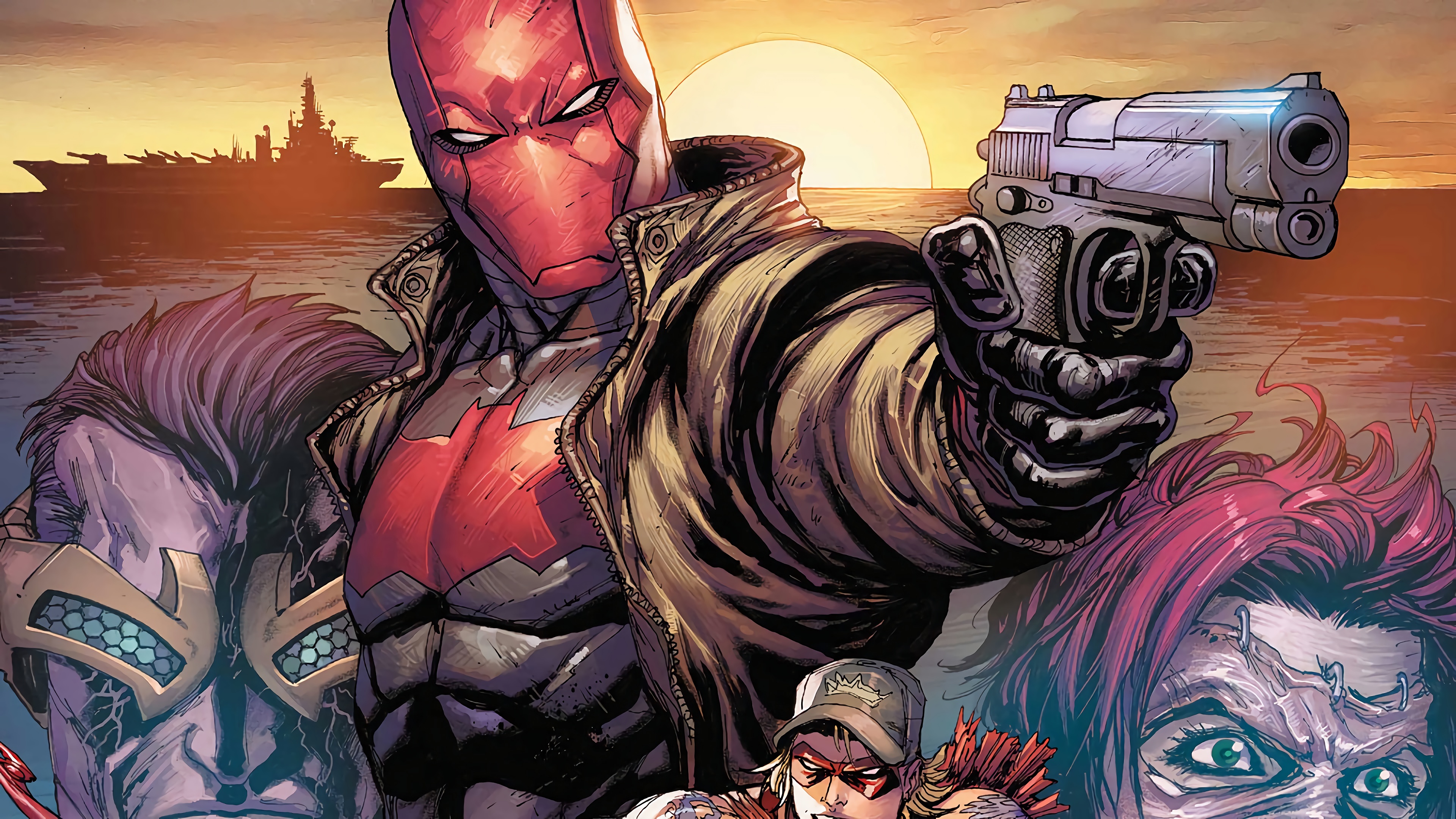 Red Hood Injustice Comic - HD Wallpaper 