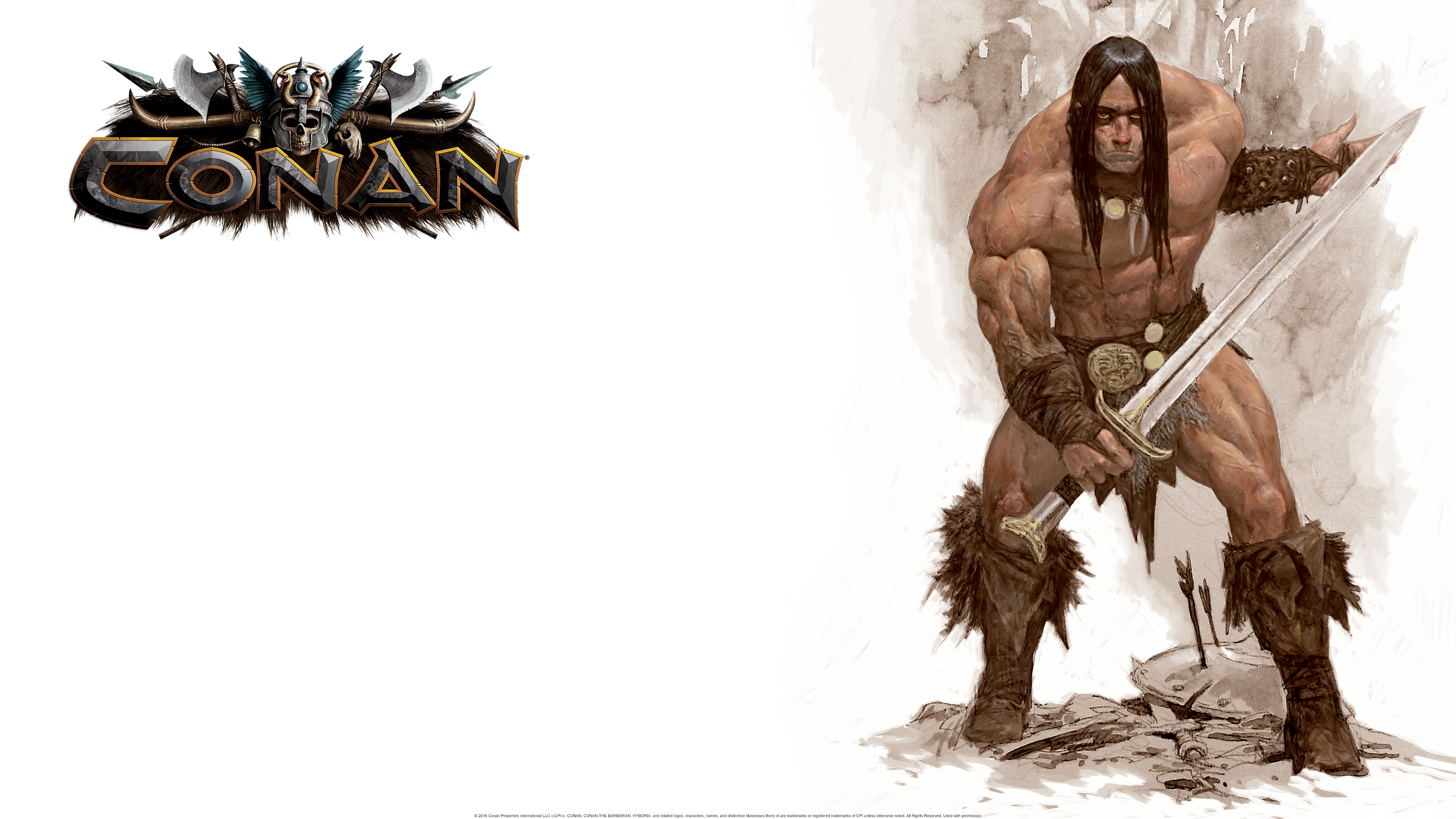 Conan Board Game Art - HD Wallpaper 